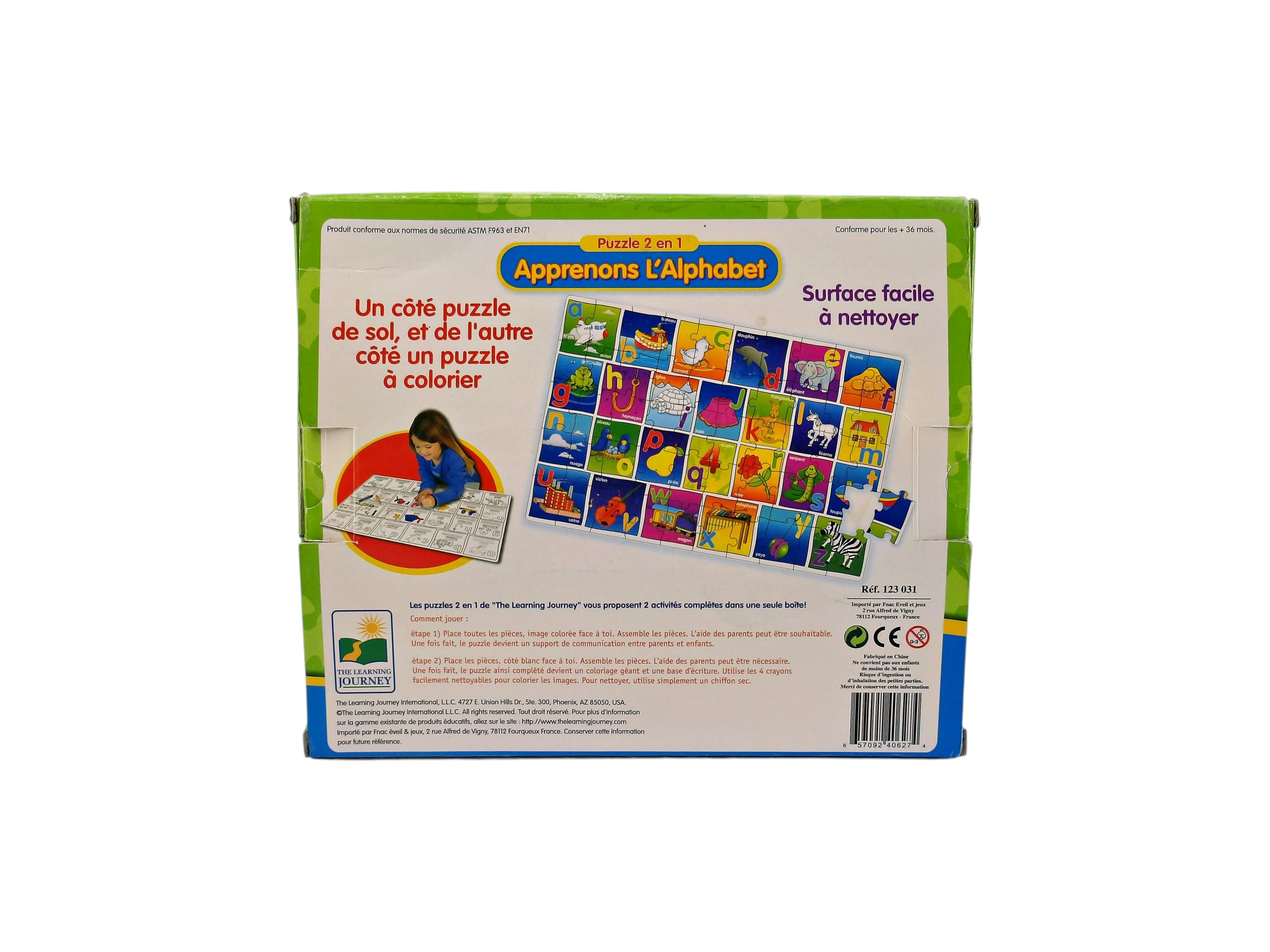 Puzzle 2 en 1 - Apprenons l&