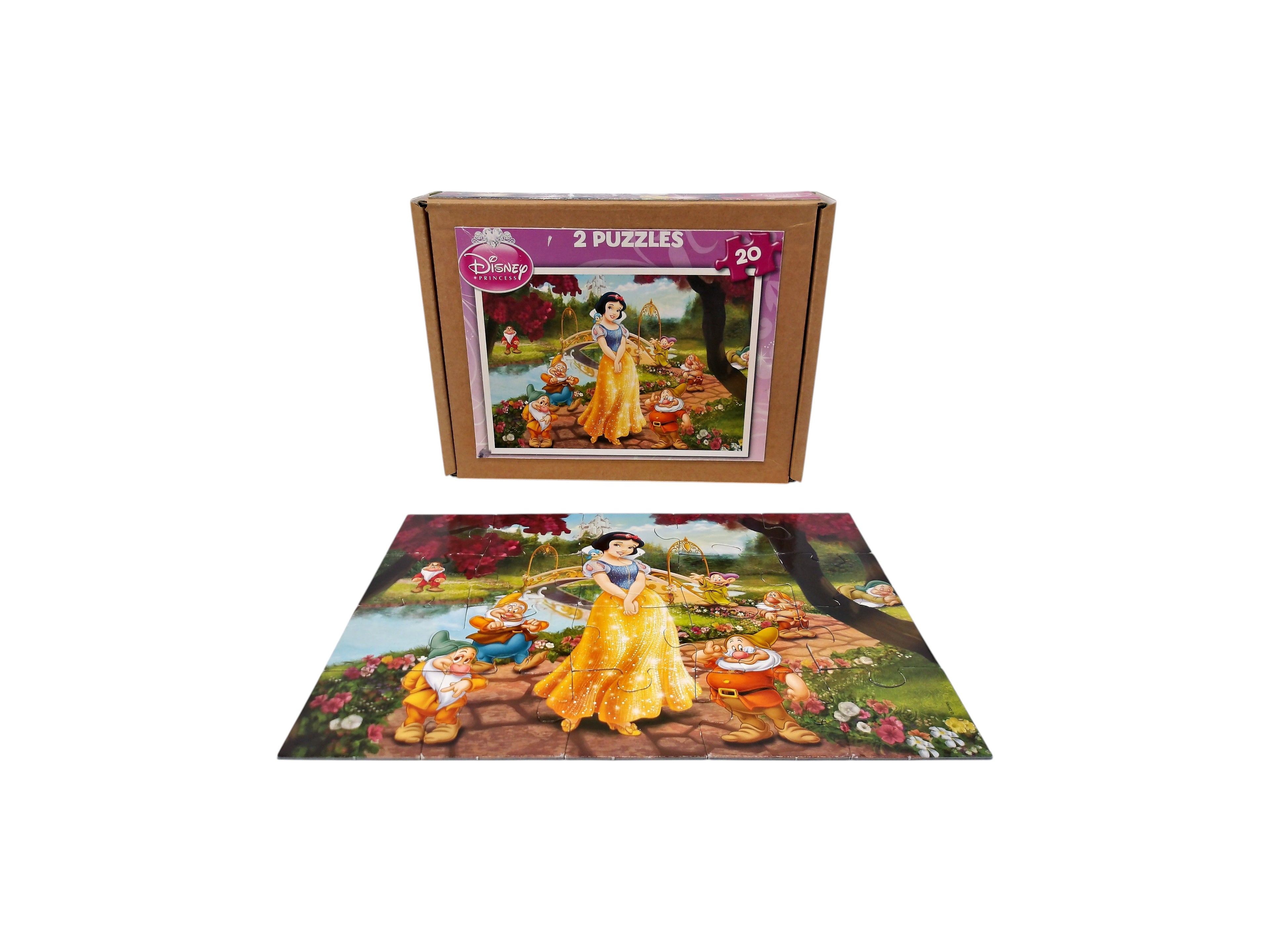 Puzzle - Princesses - 2x20 pièces