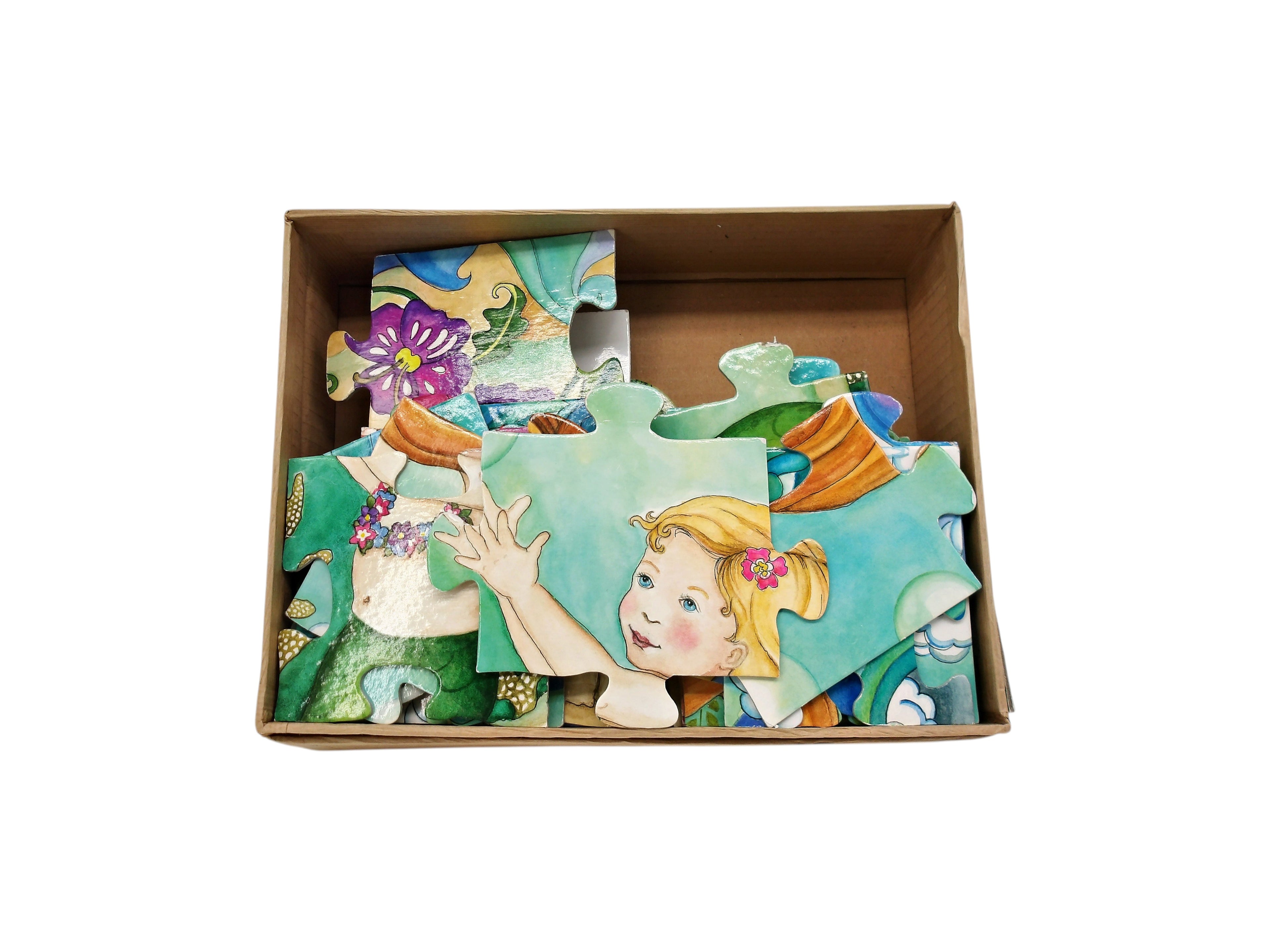 Puzzle - Mermaid playground - 48 pièces