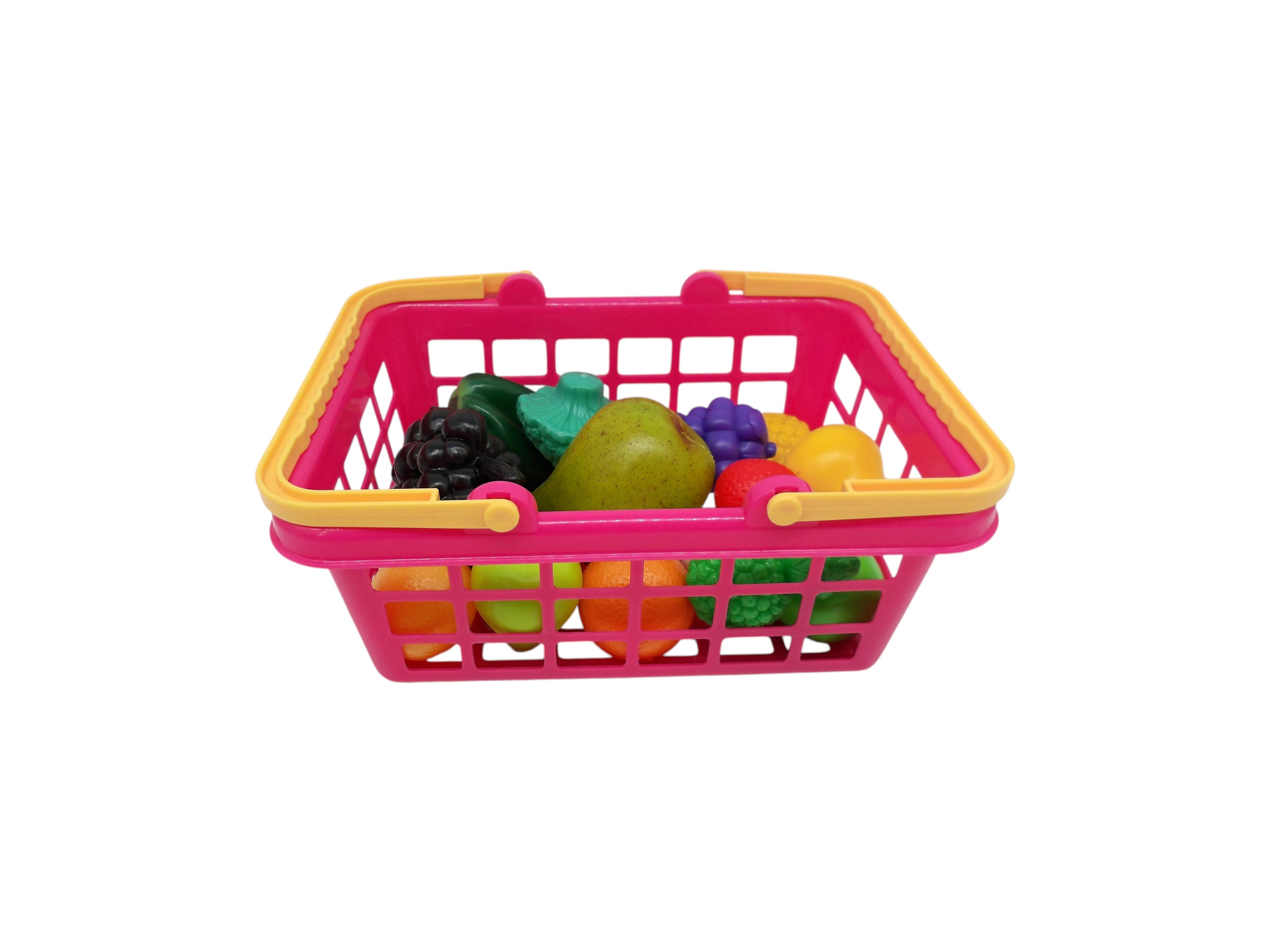 Panier de courses de fruits et légumes
