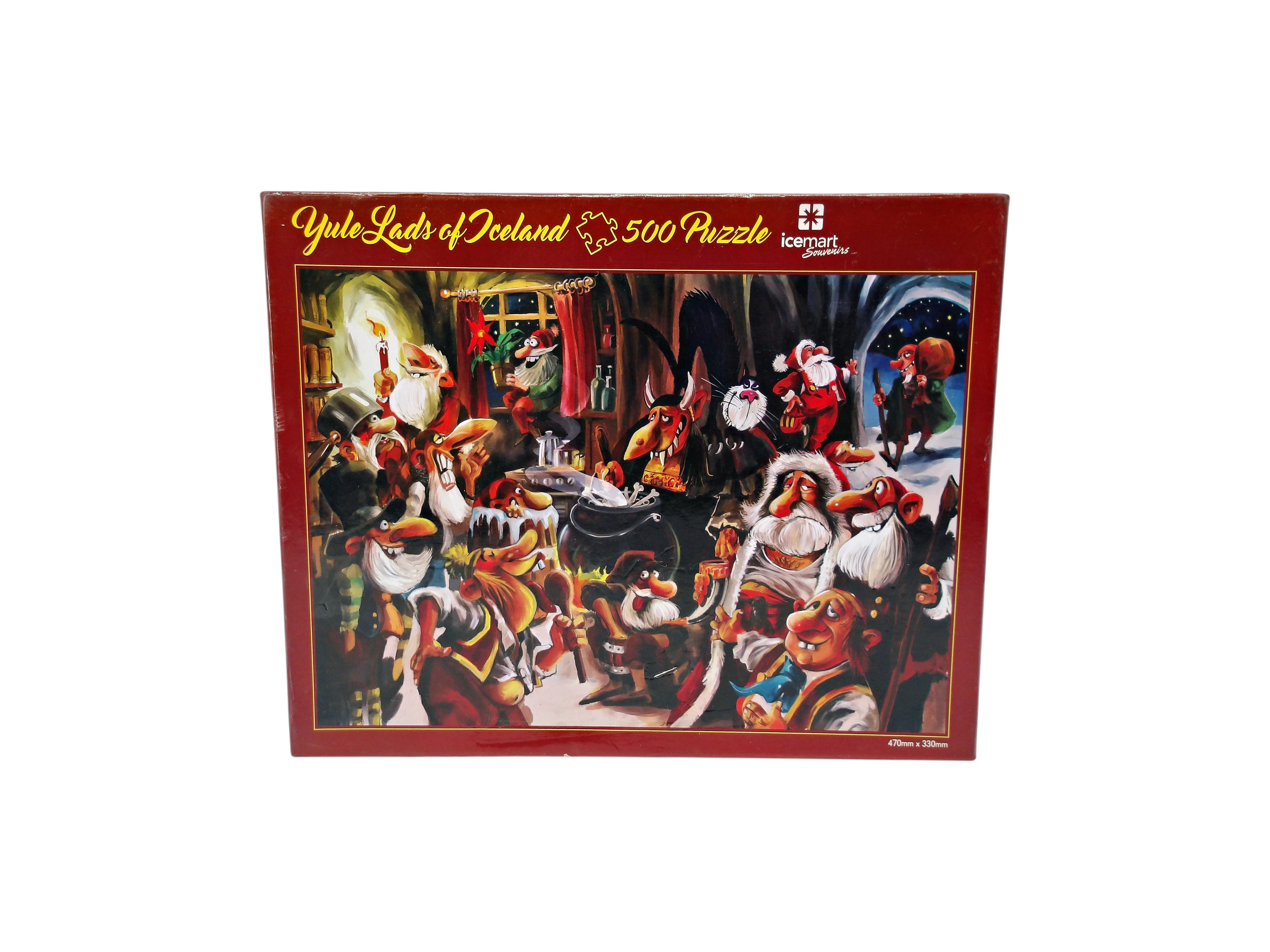 Puzzle - Lutins et Père Noël - 500 pièces
