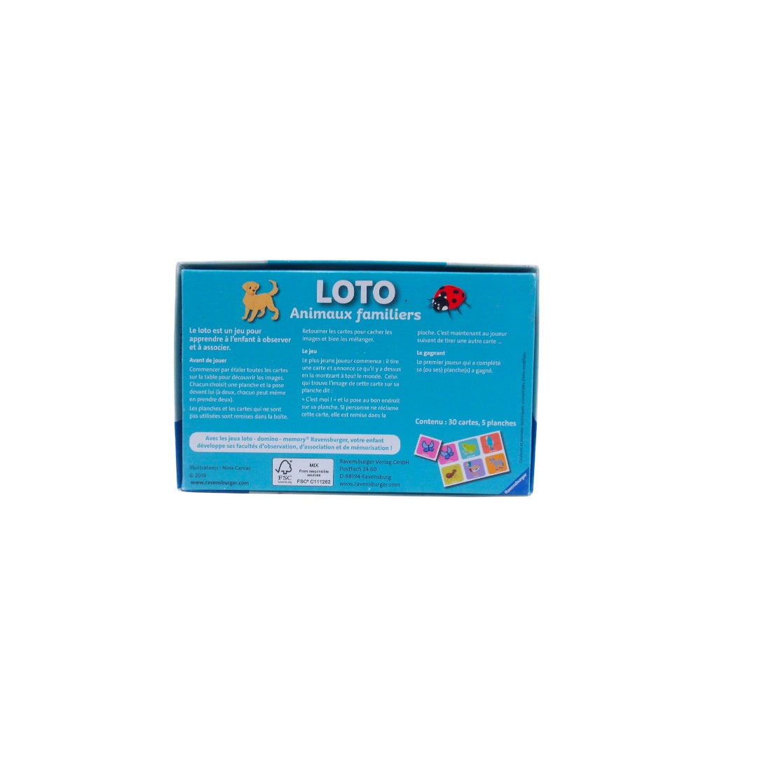 Loto - Animaux familiers- Édition 2019