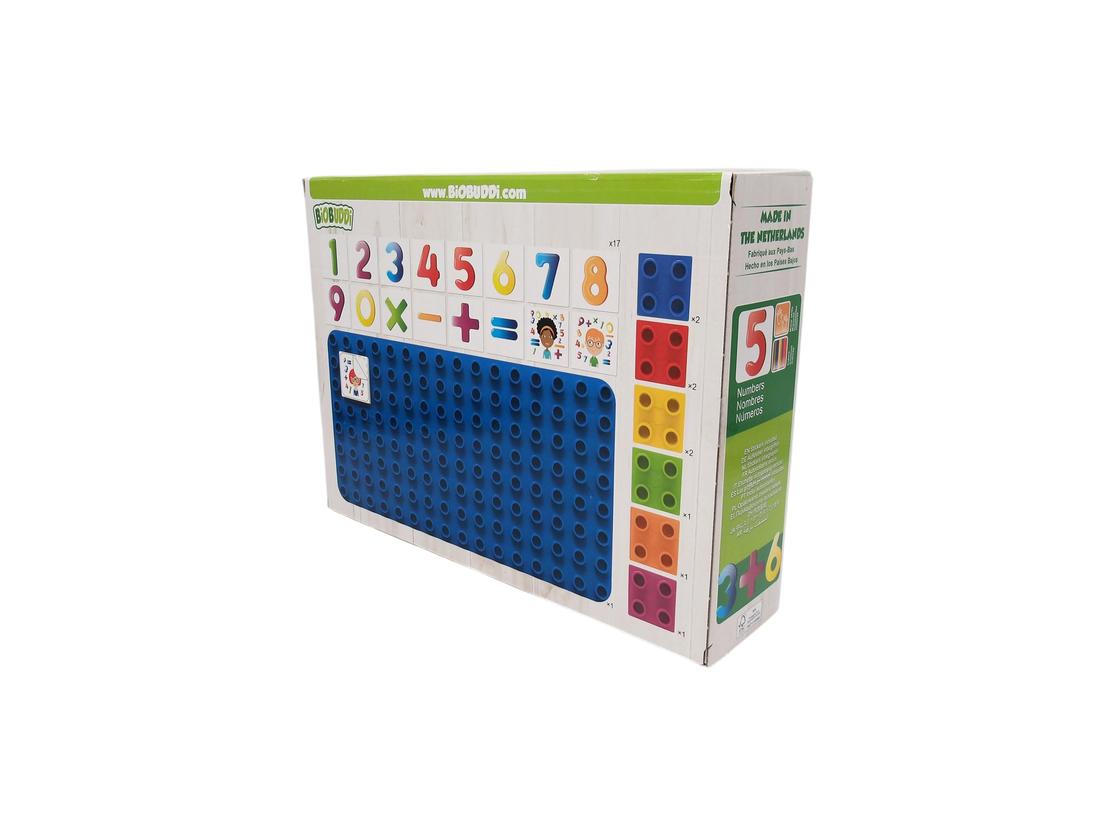 Biobuddi numéros 27 pièces - Apprendre les chiffres