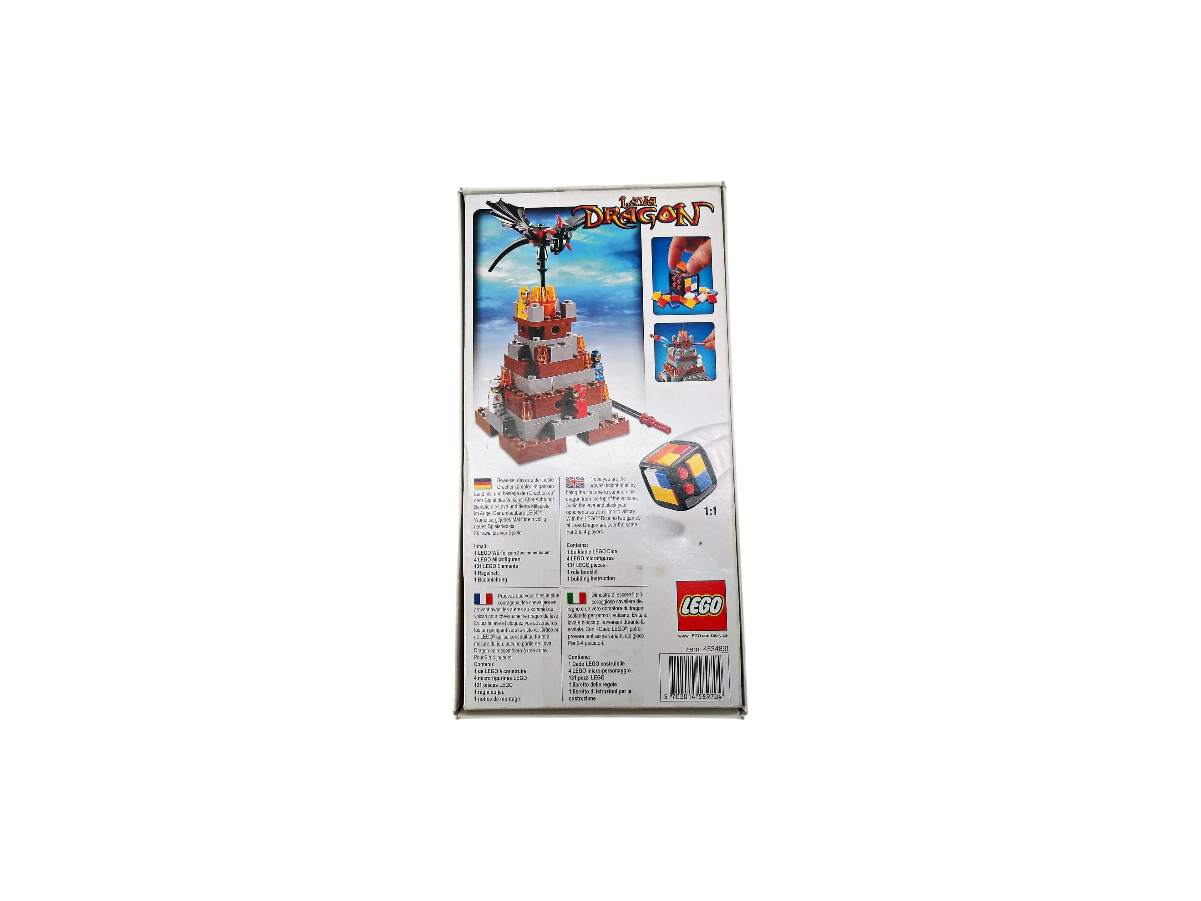 LEGO - Jeu Lava Dragon - 3838