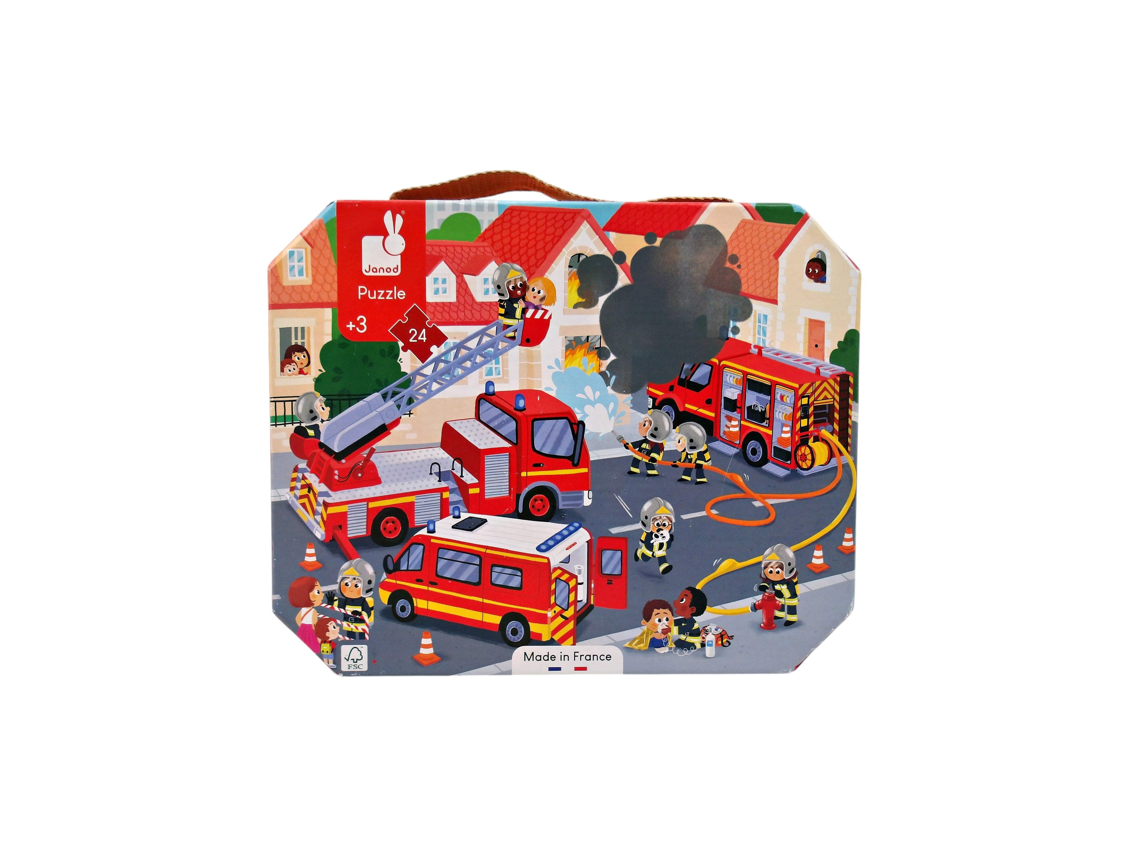 Puzzle - Pompiers - 24 pièces