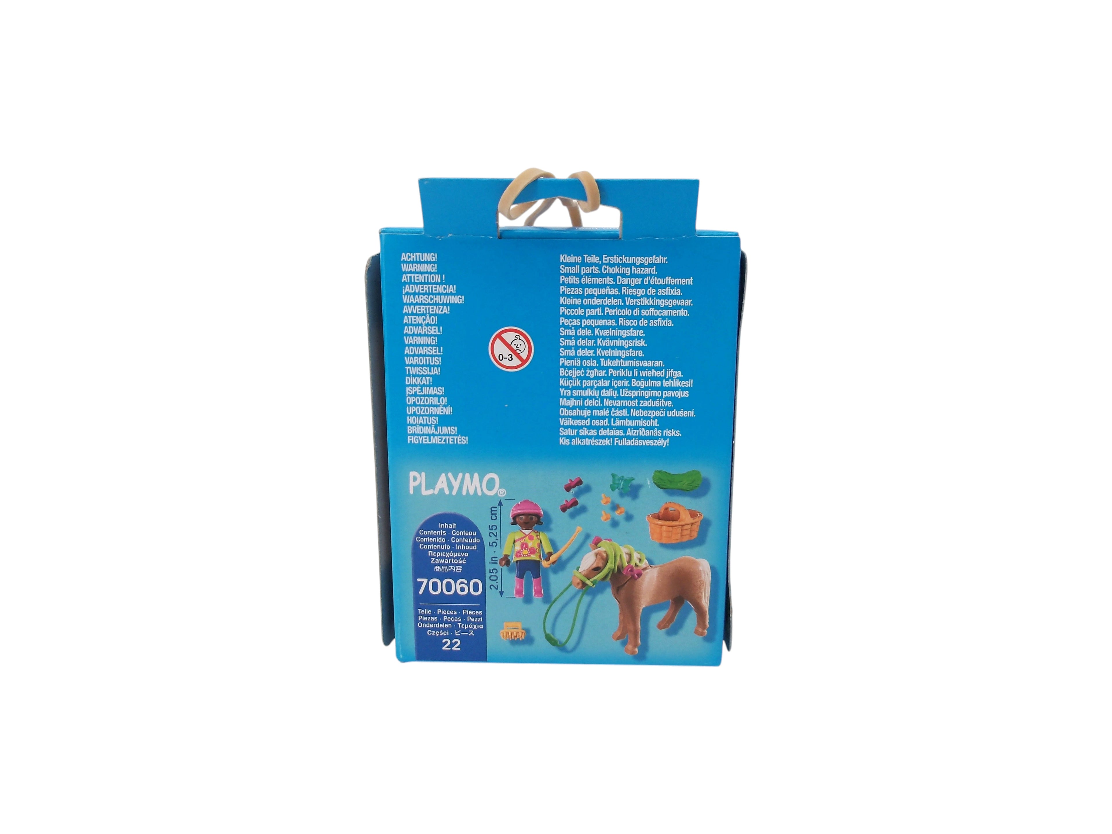 Playmobil Spécial Plus - Cavalière avec poney - Set 70060