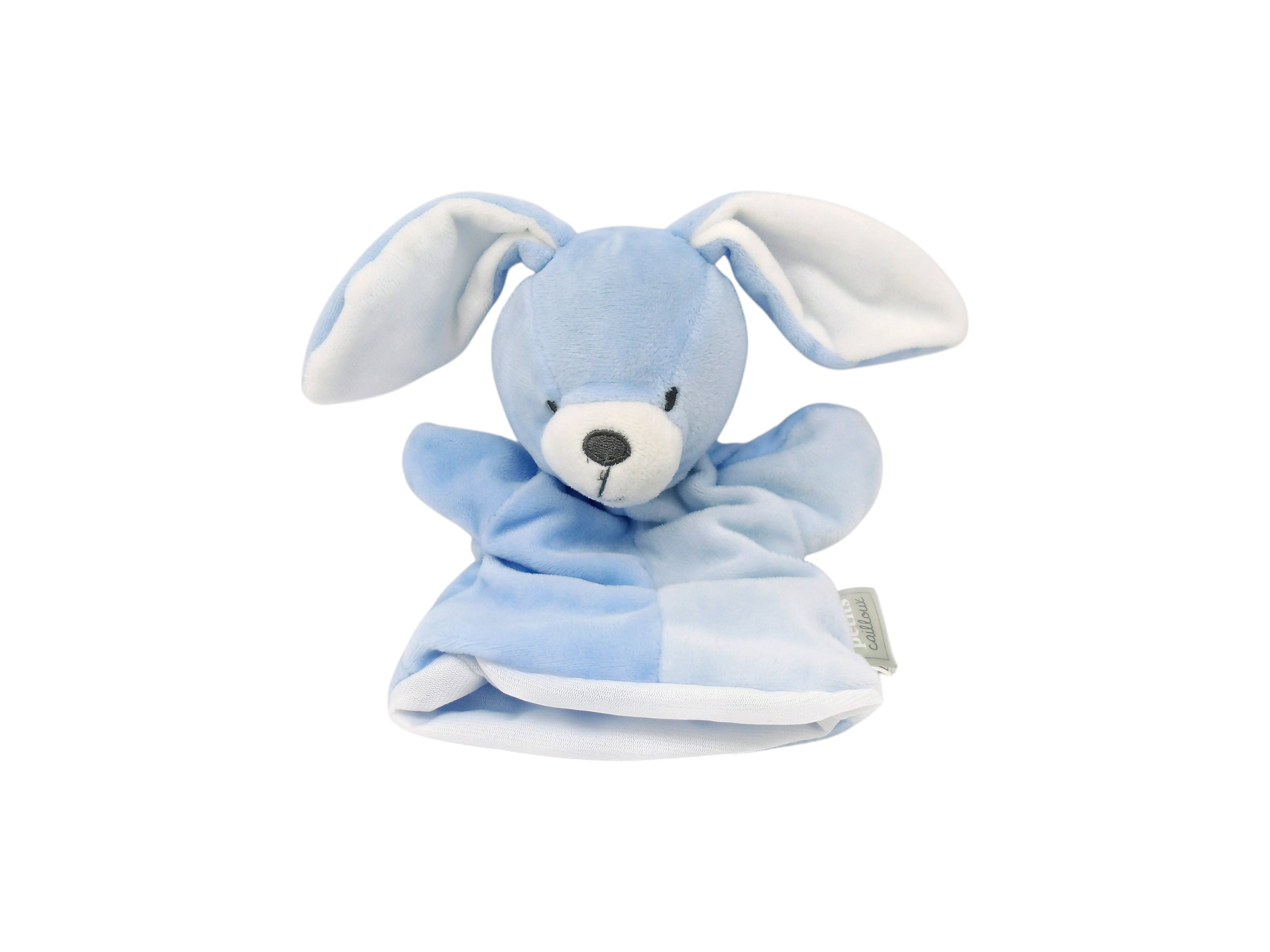 Doudou plat marionnette - Lapin