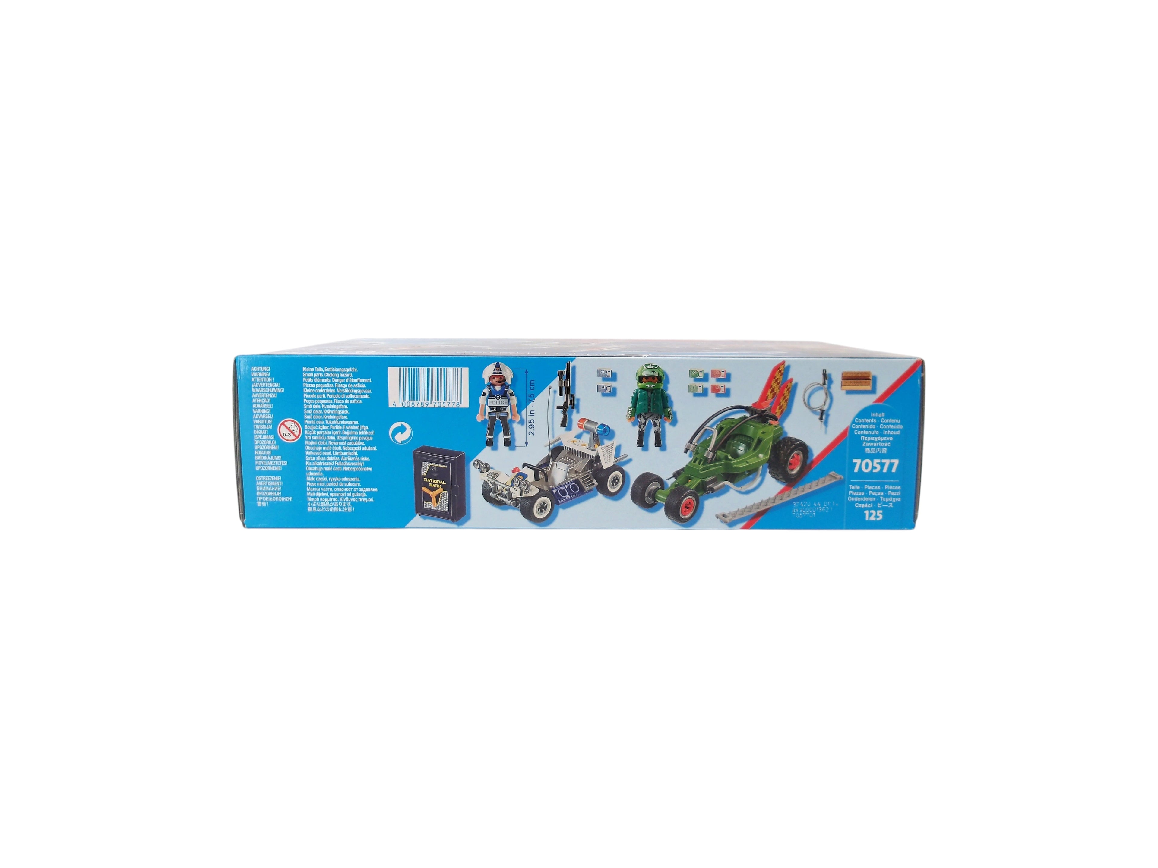 City Action - Police karts de police et bandit - Set 70577