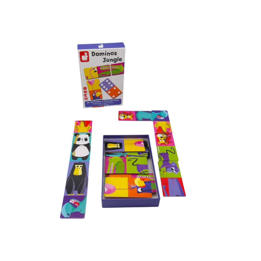 Dominos jungle géants - 28 pièces- Édition 2015