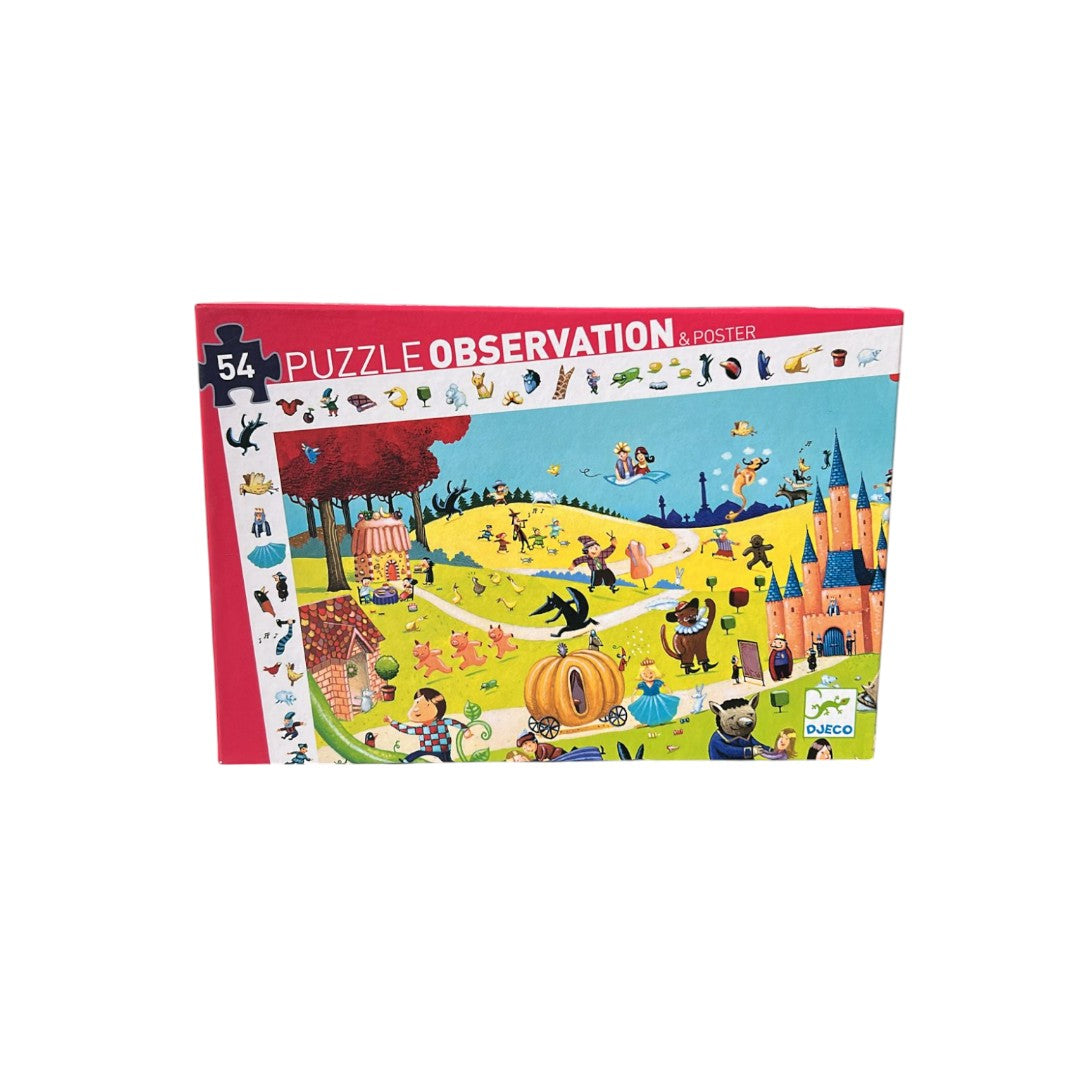 Puzzle observation - Contes - 54 pièces