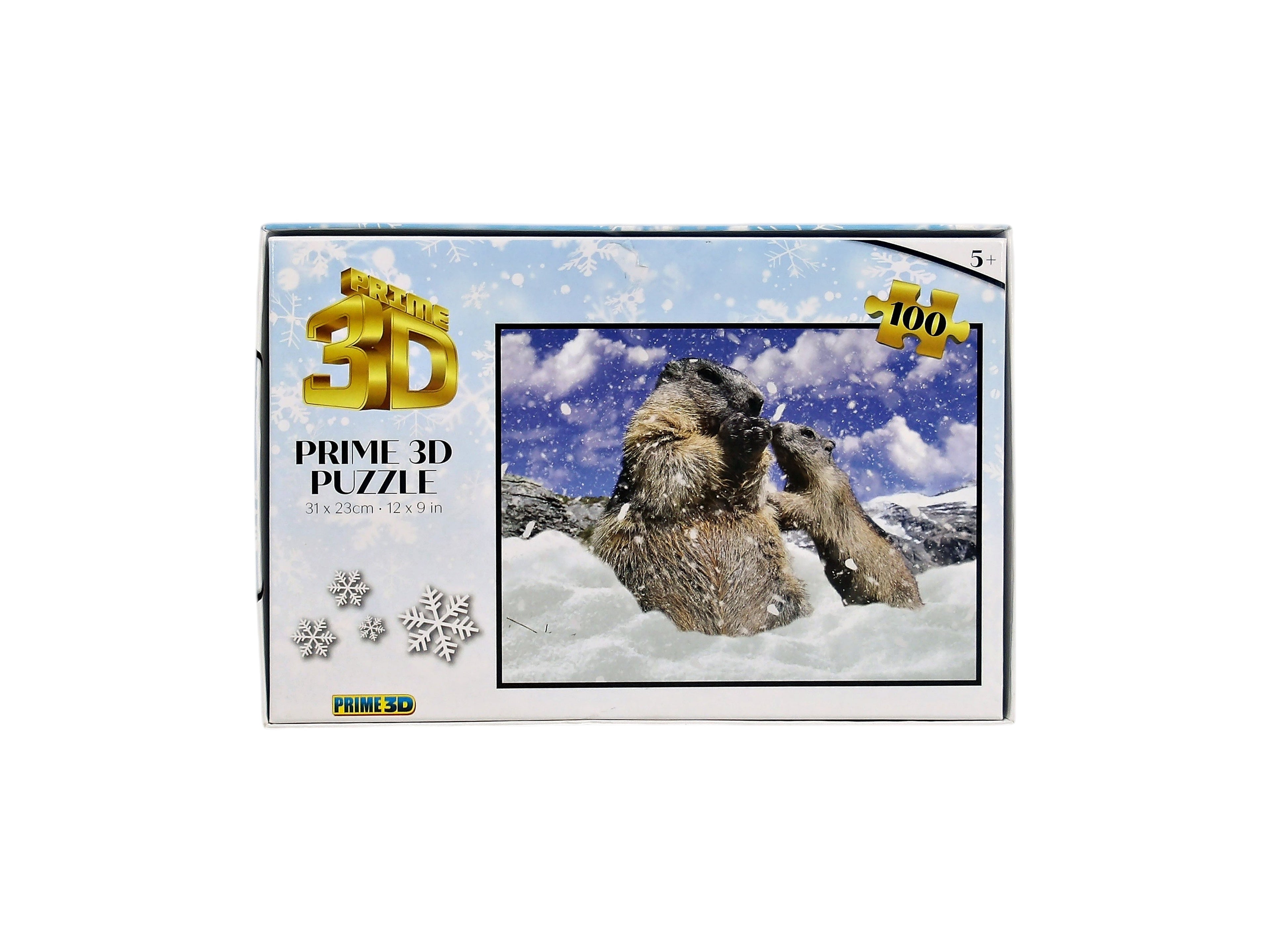 Puzzle 3D - Marmotte - 100 pièces