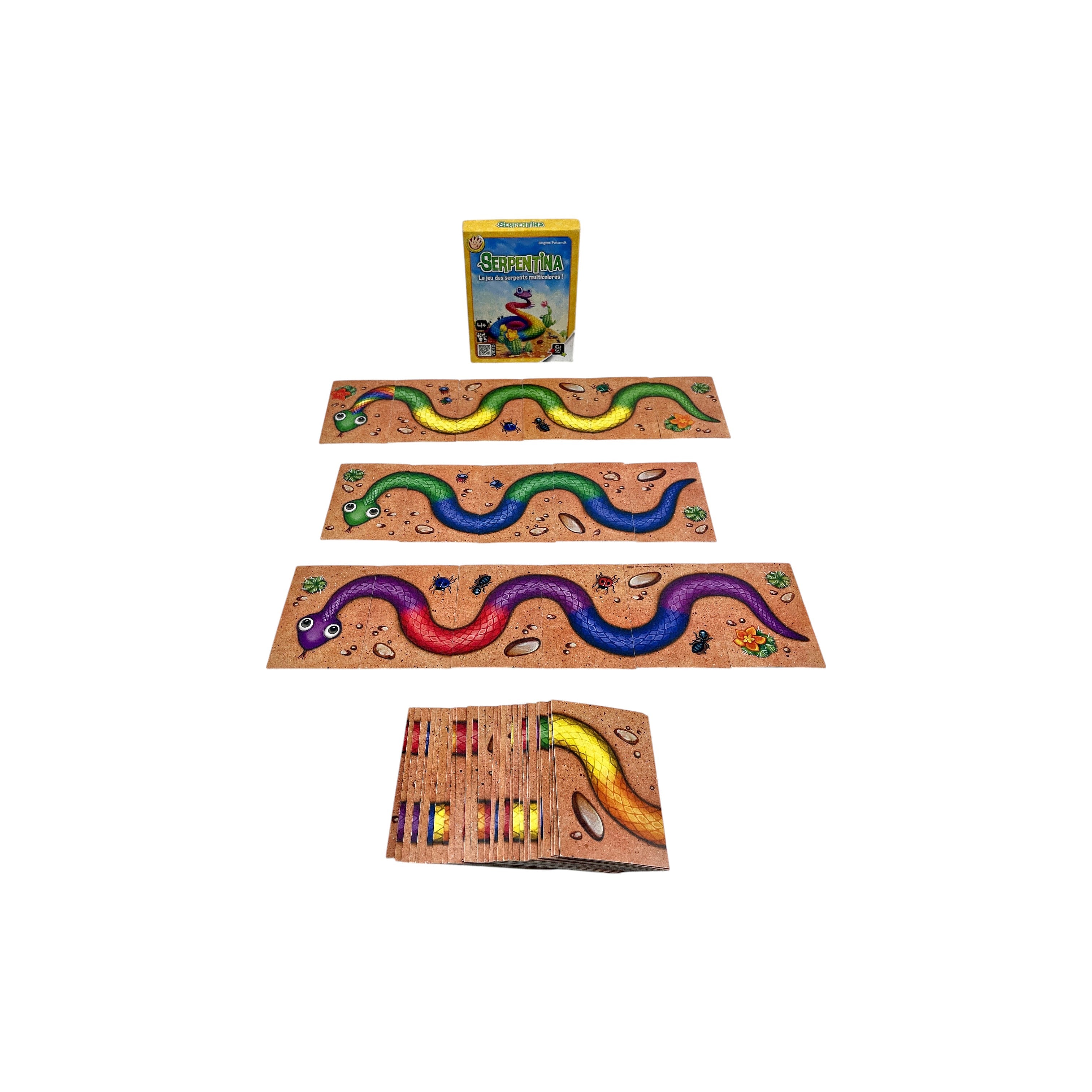 Serpentina - Le jeu des serpents multicolores !- Édition 2017