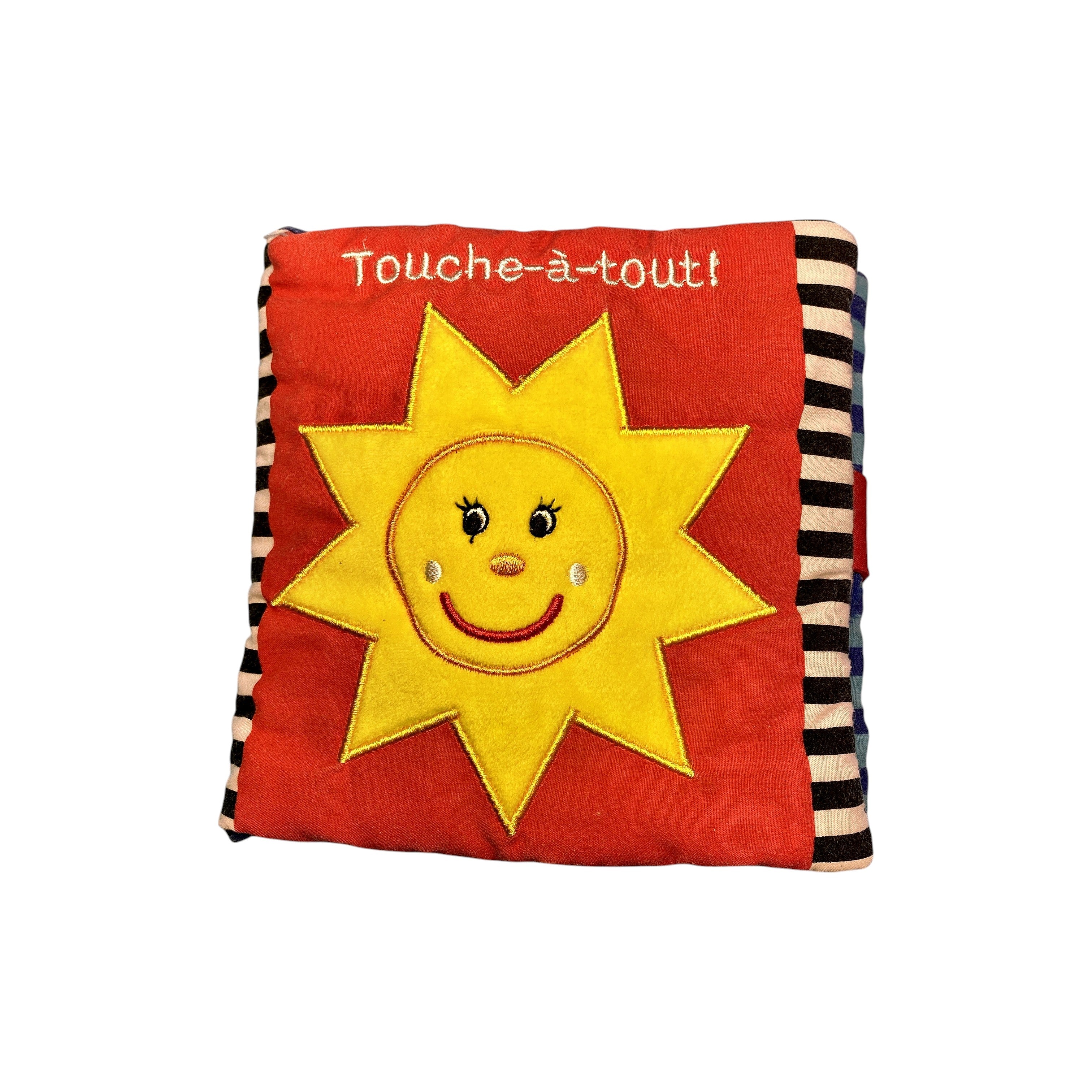 Livre tissu - Touche à tout !