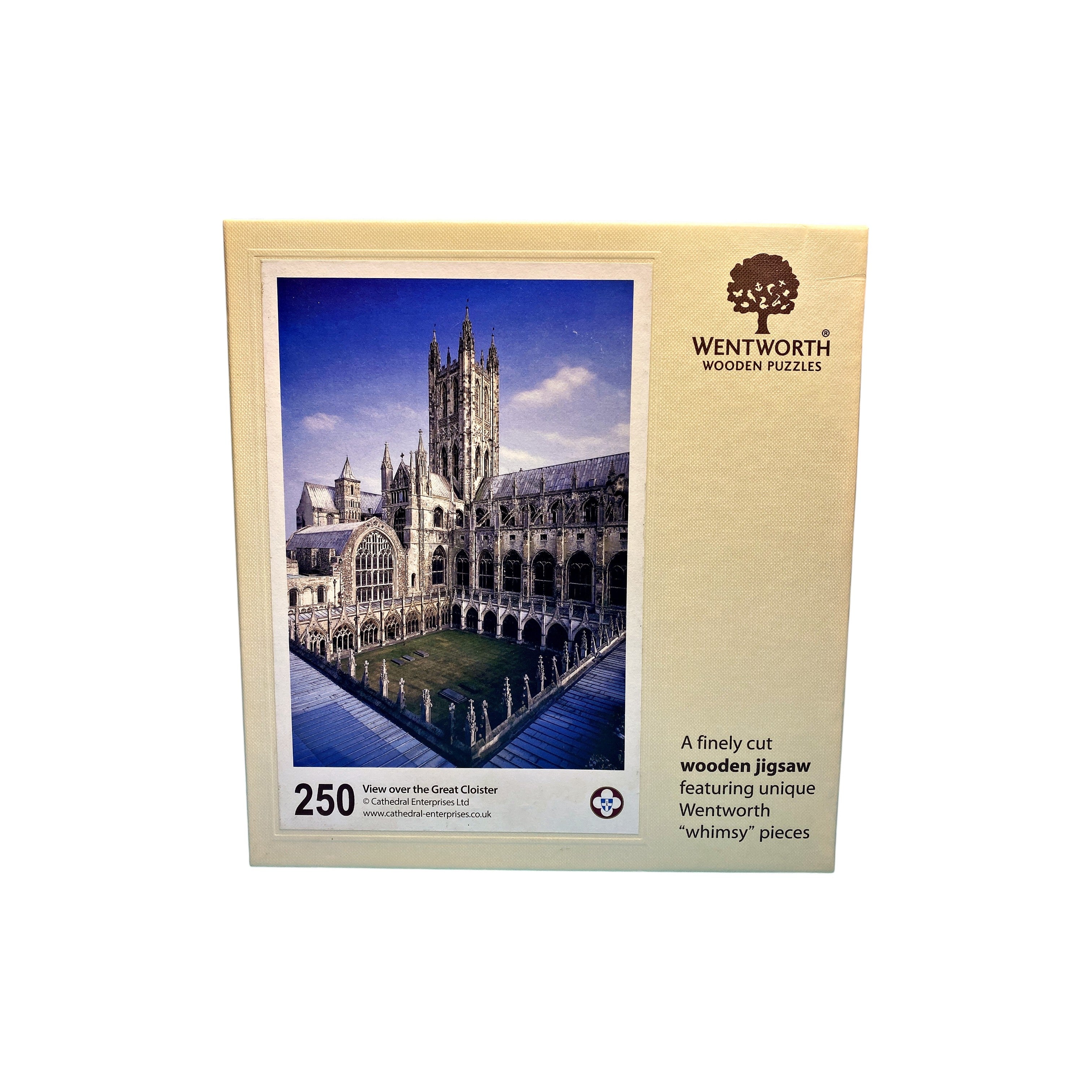 Puzzle bois - Cloître de Canterbury - 250 pièces