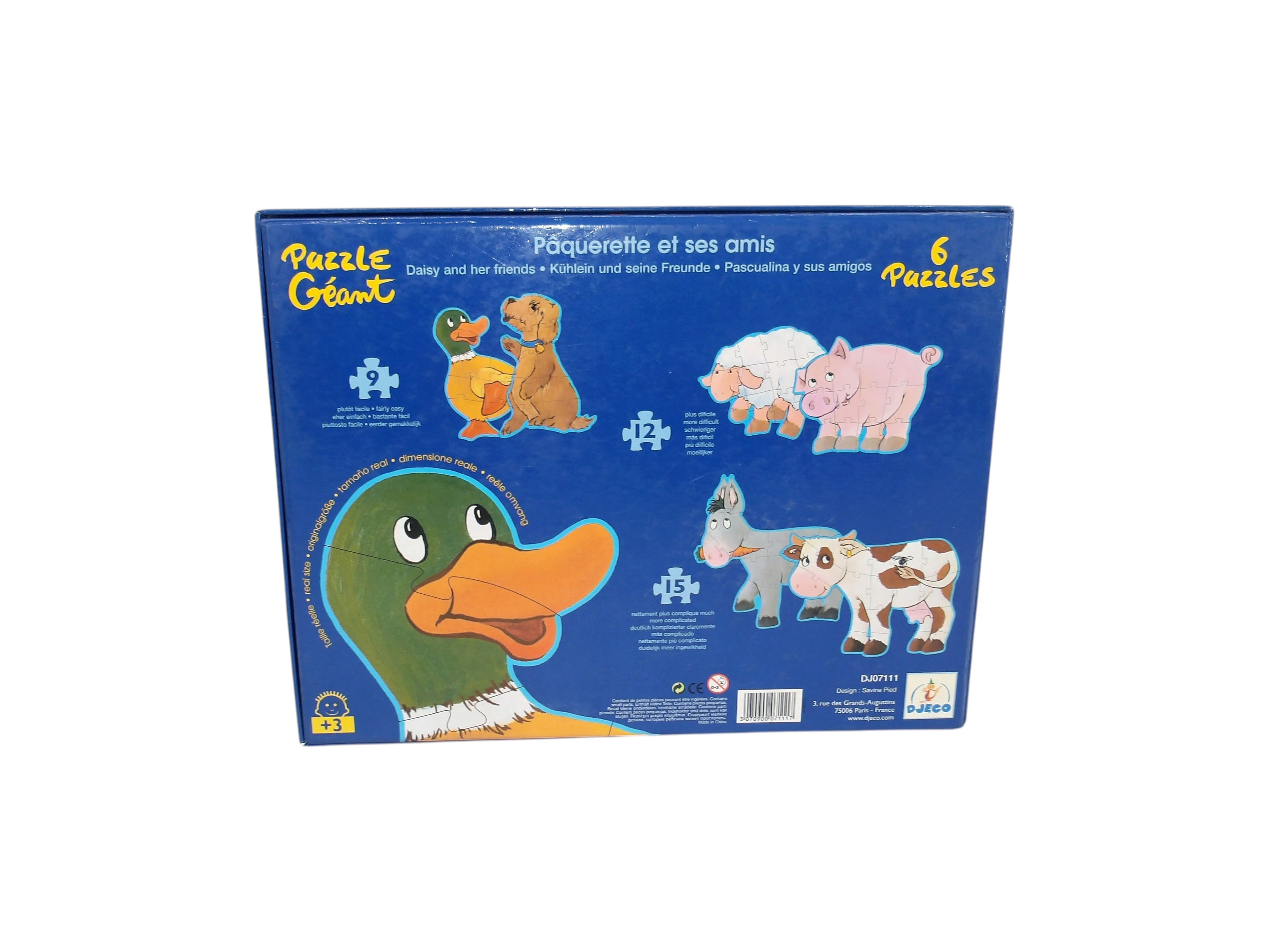 Puzzle géant - Pâquerette & ses amis