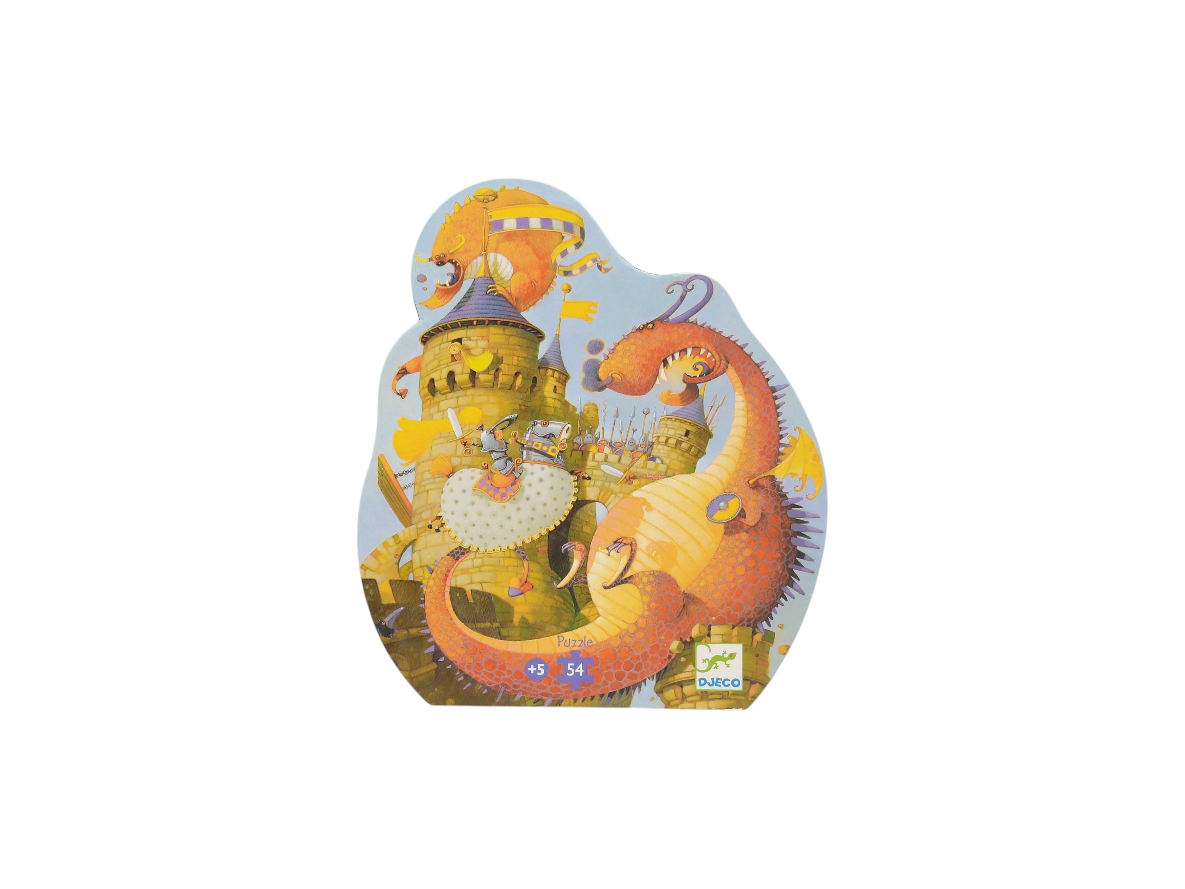 Puzzle - Vaillant et le Dragon - 54 pièces