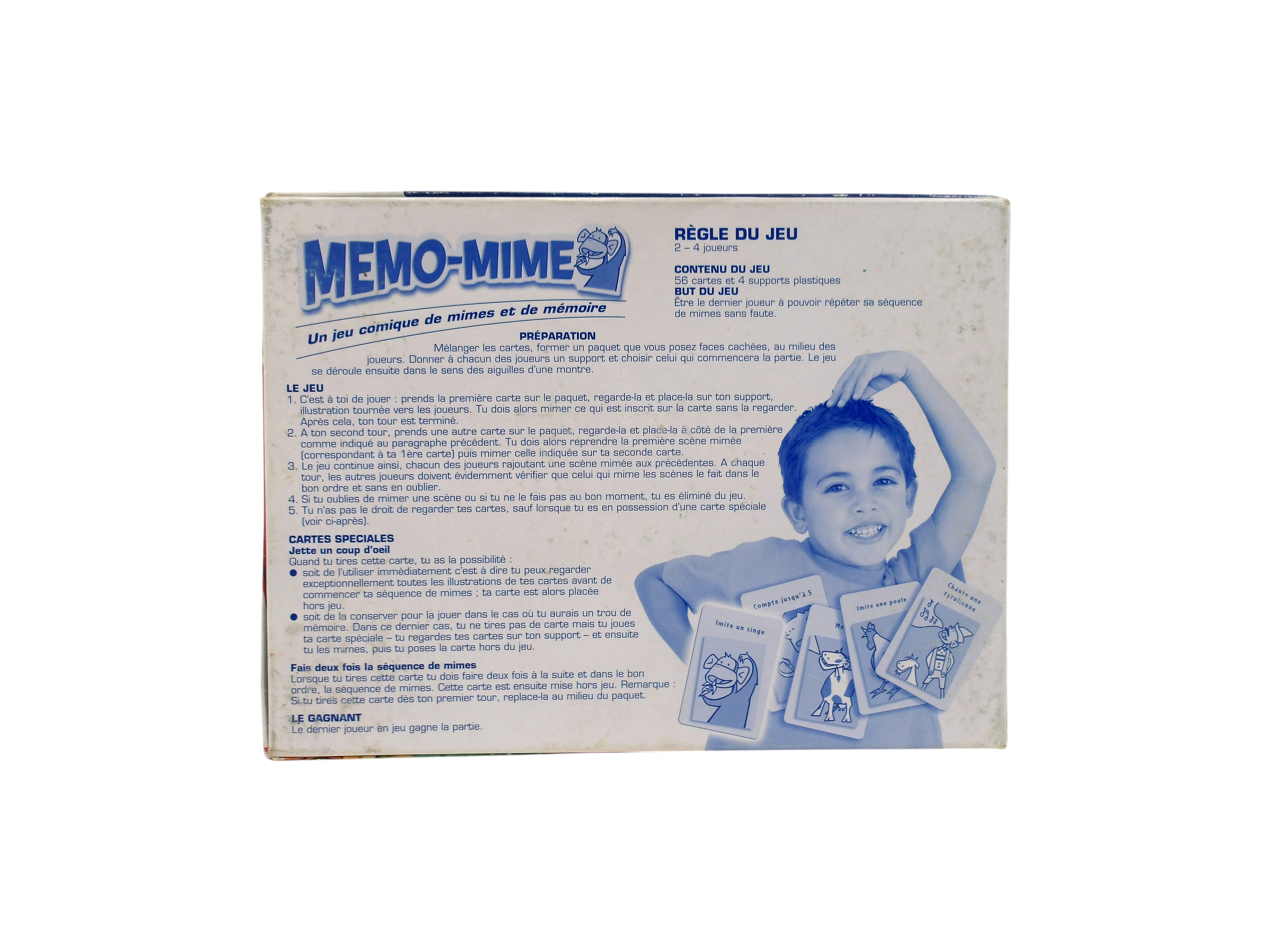 Mémo-mime- Édition 2004