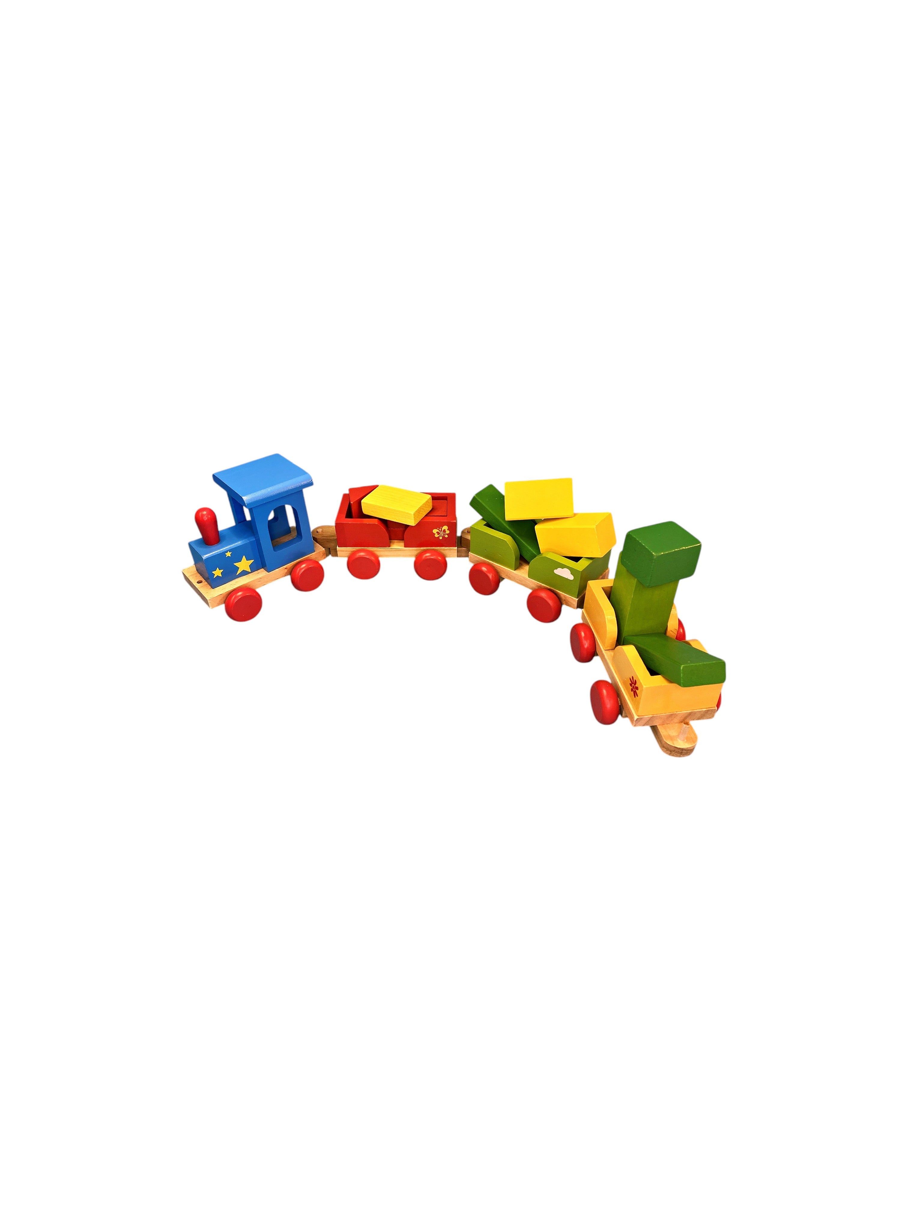 Train en bois