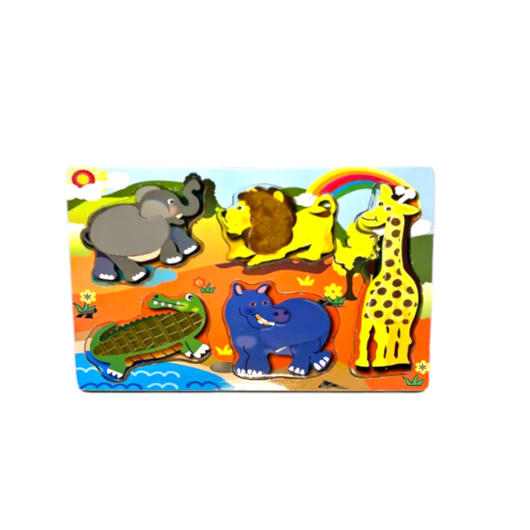 Puzzle - Savane - 5 pièces