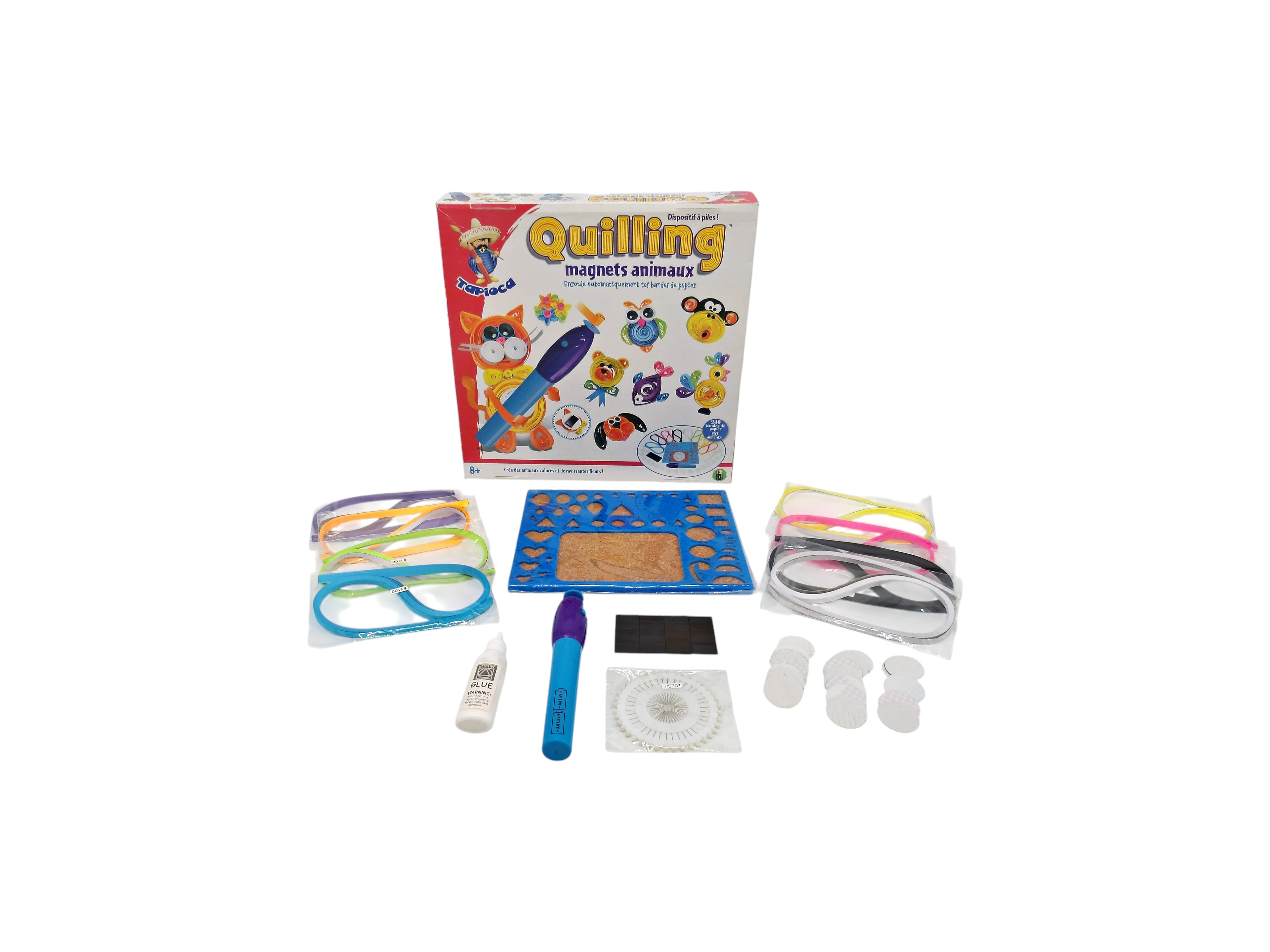 Quilling magnets animaux
