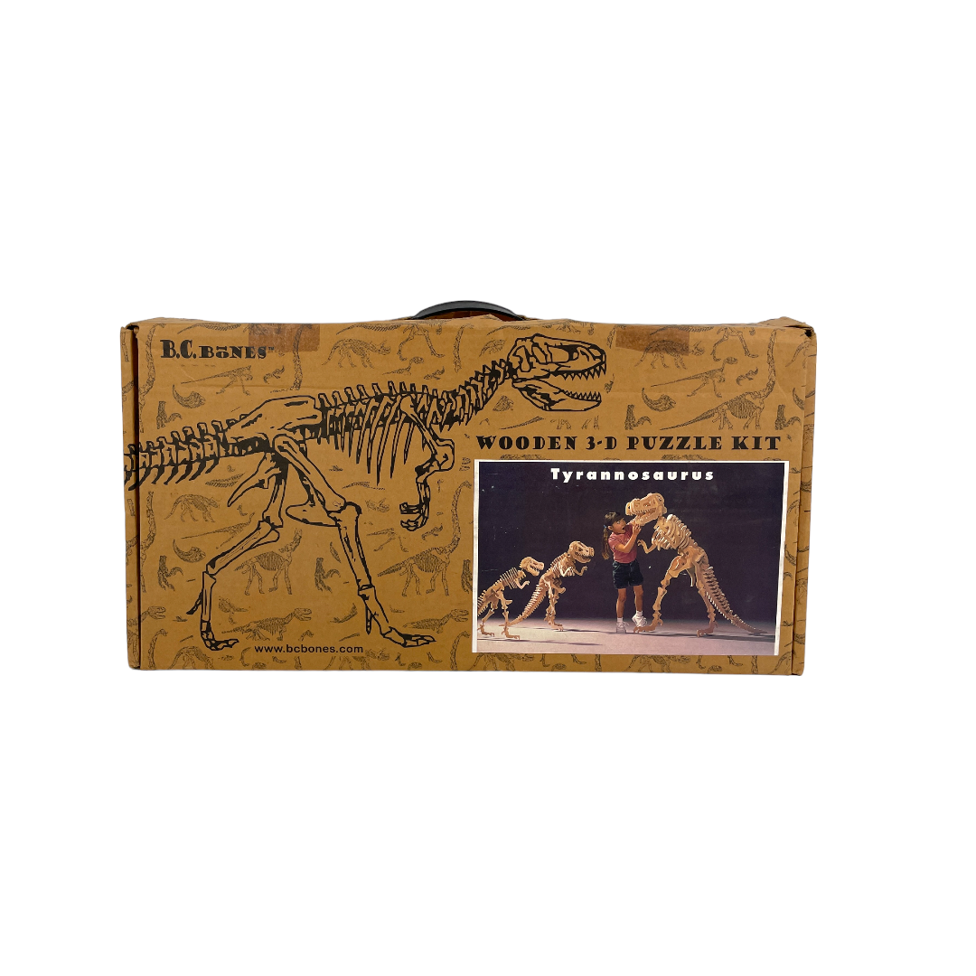 Wooden 3D - Puzzle - Kit yrannosaurus- Édition 1998