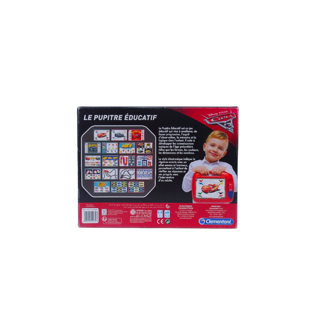 Pupitre éducatif Disney Cars 3