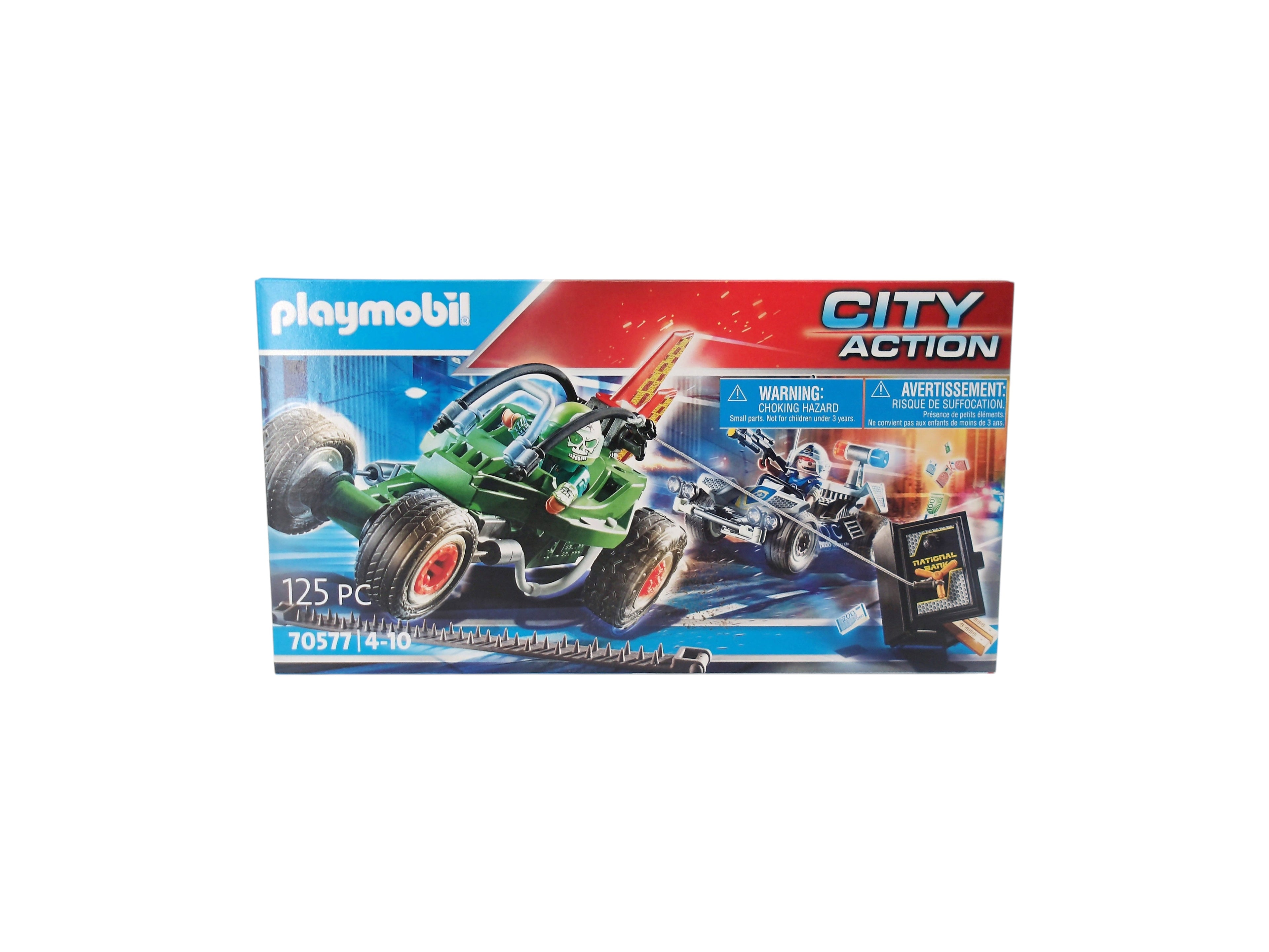City Action - Police karts de police et bandit - Set 70577