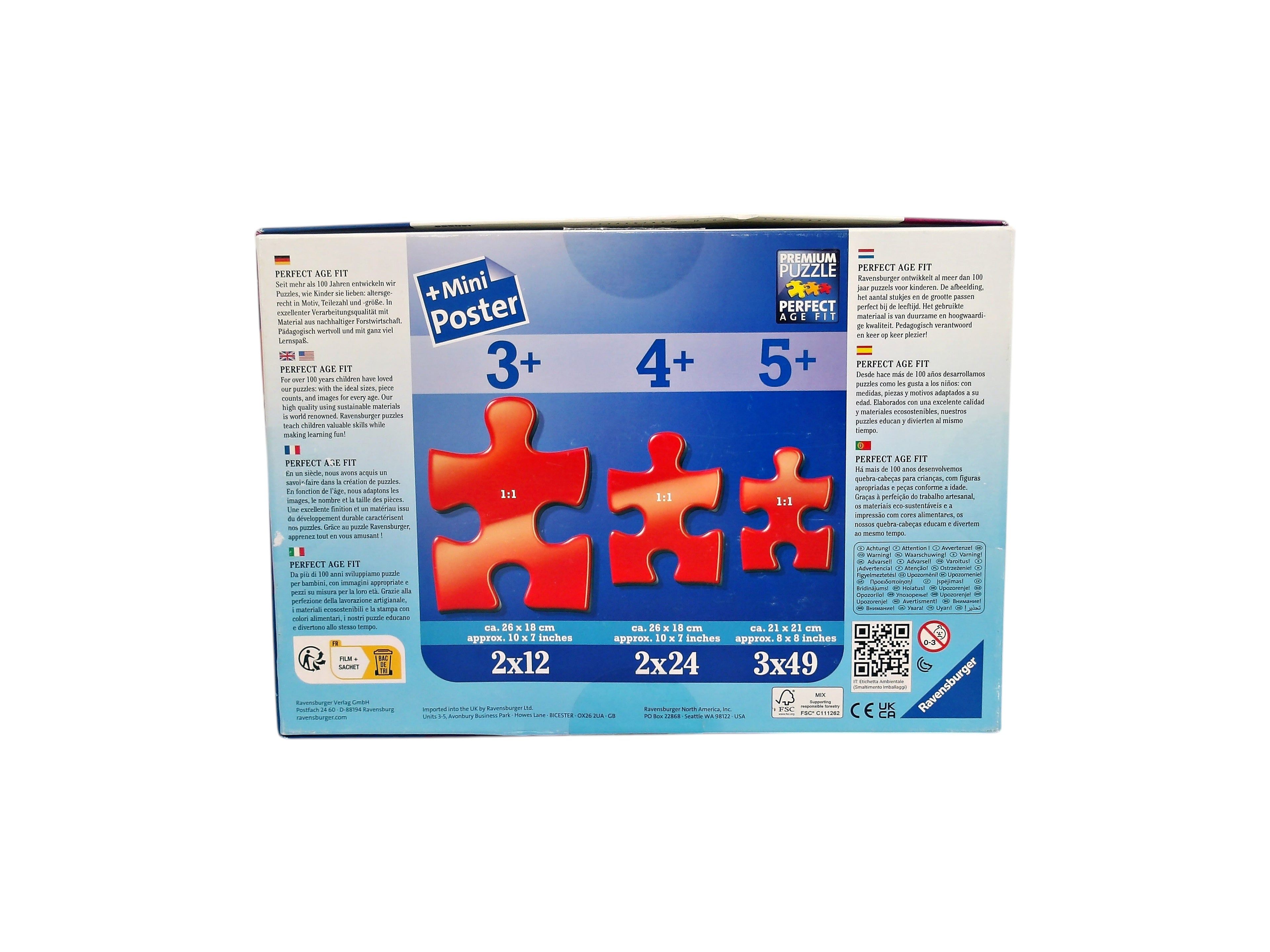 Puzzle - My little pony - 3 x49 pièces