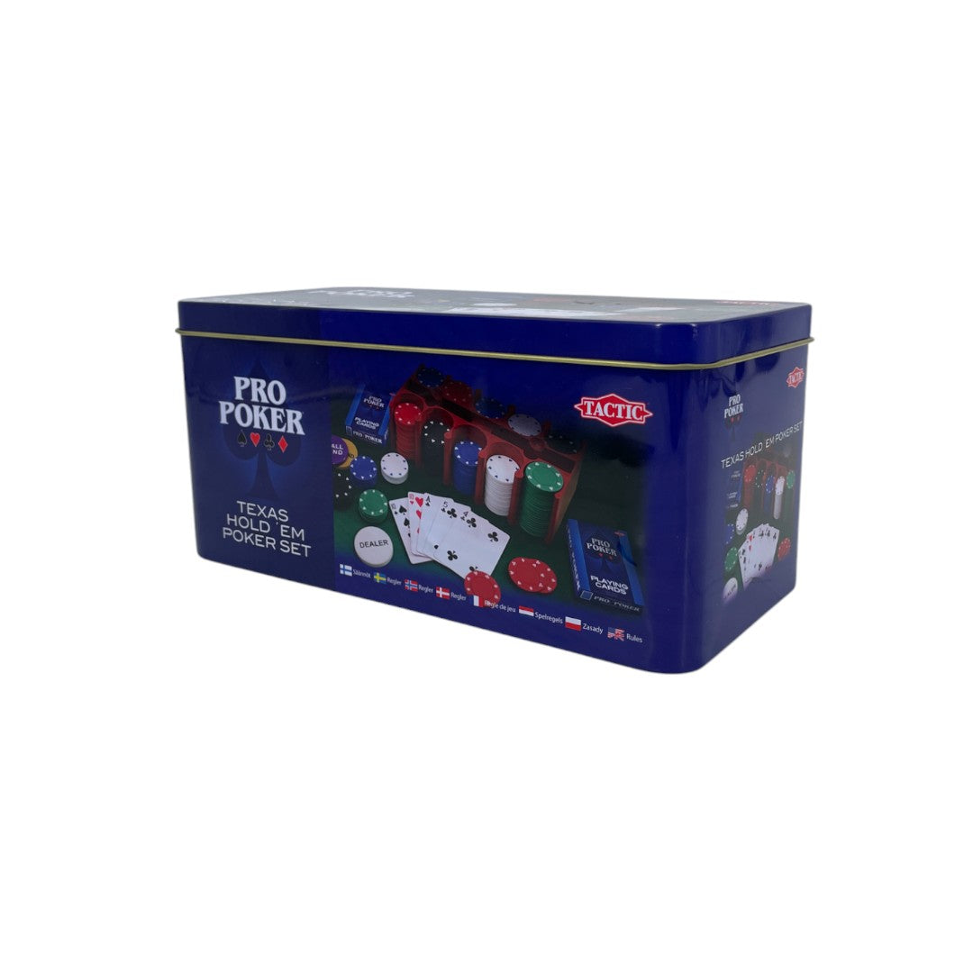 Coffret métal tout en 1 - Pro poker