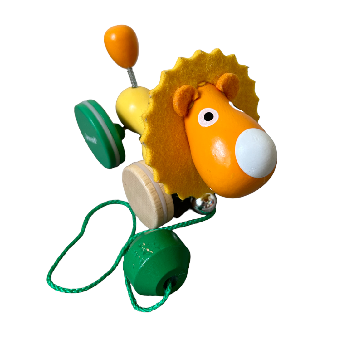 Janod - Lion à promener Zigolos