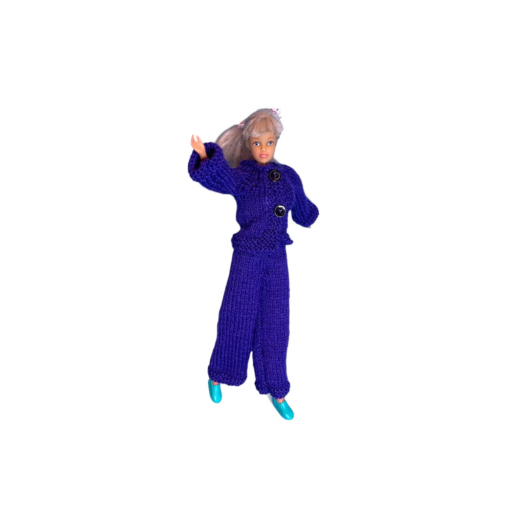 Barbie - Kit combinaison bleue