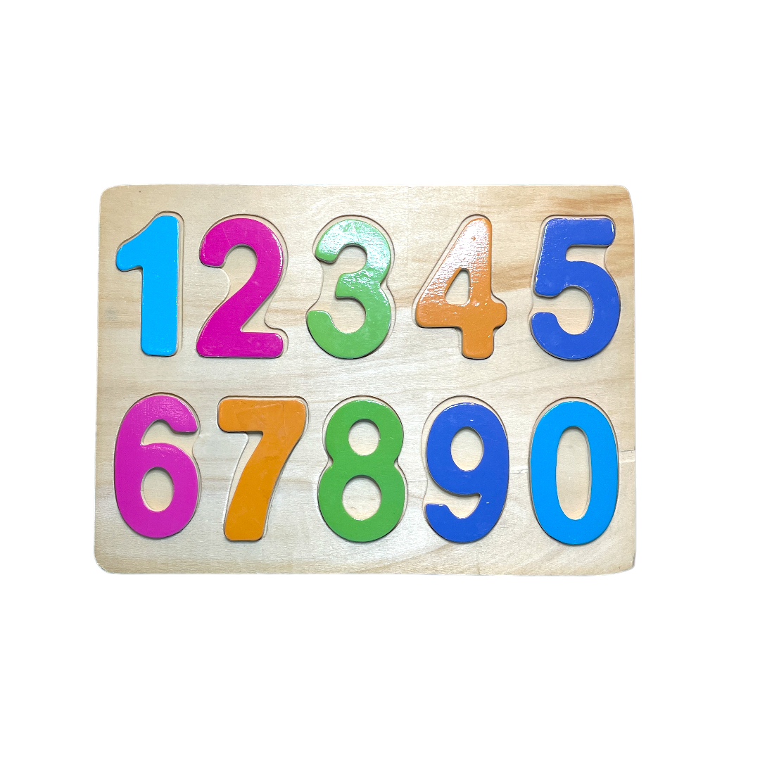 Puzzle bois - Chiffres