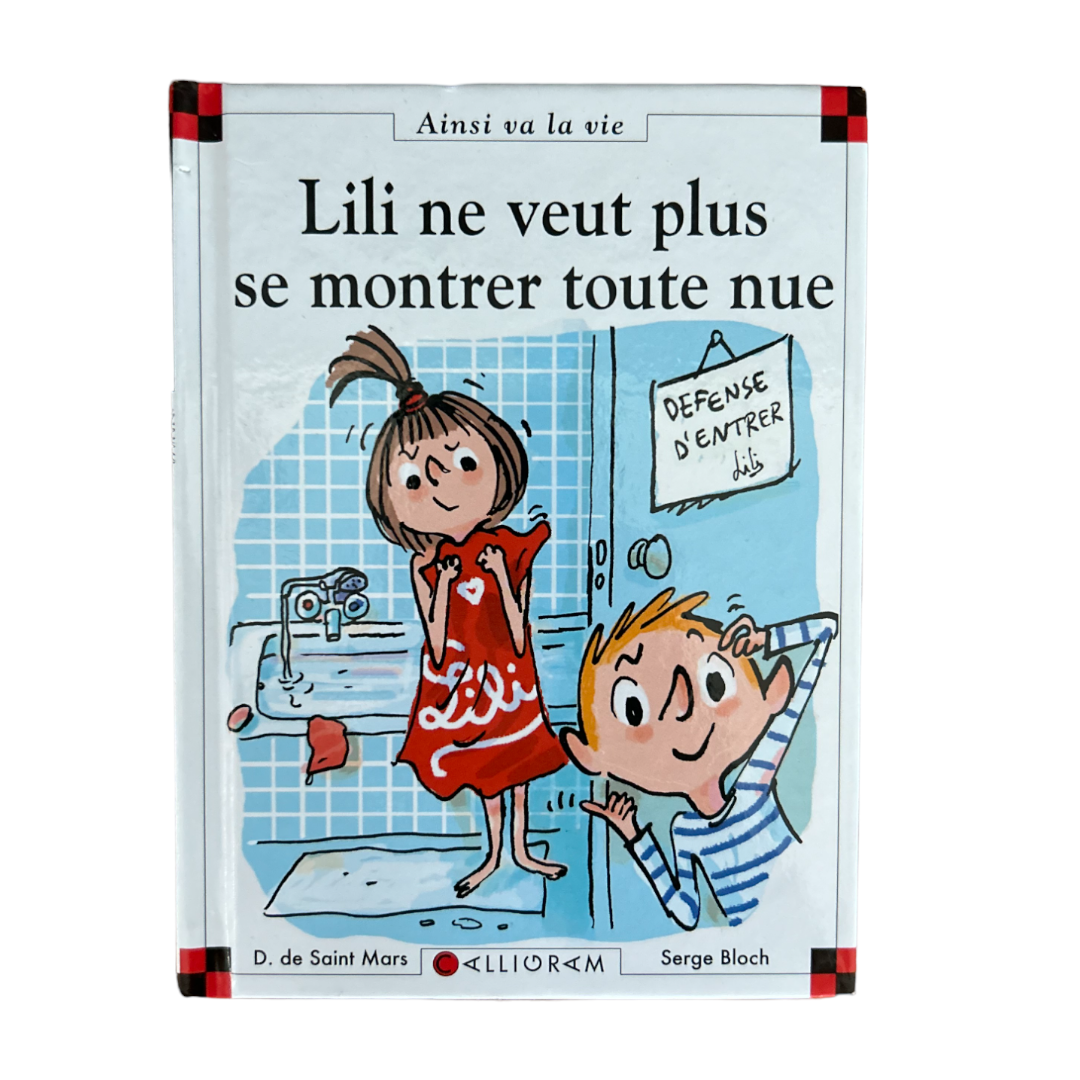 Lili ne veut plus se montrer toute nue
