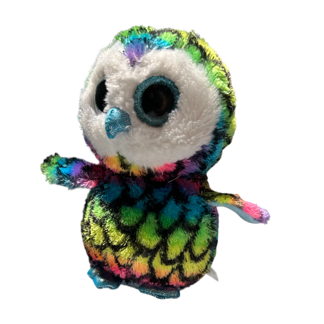 Ty Peluche Owen le hibou Yoti Boutique