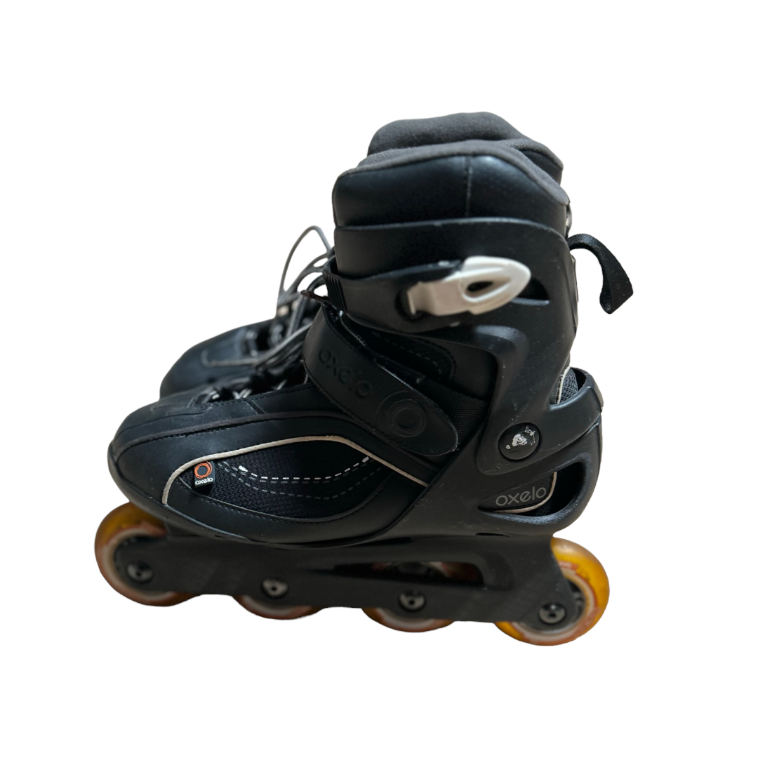 Décathlon - Oxelo - Rollers fitness FIT100 noir - 38