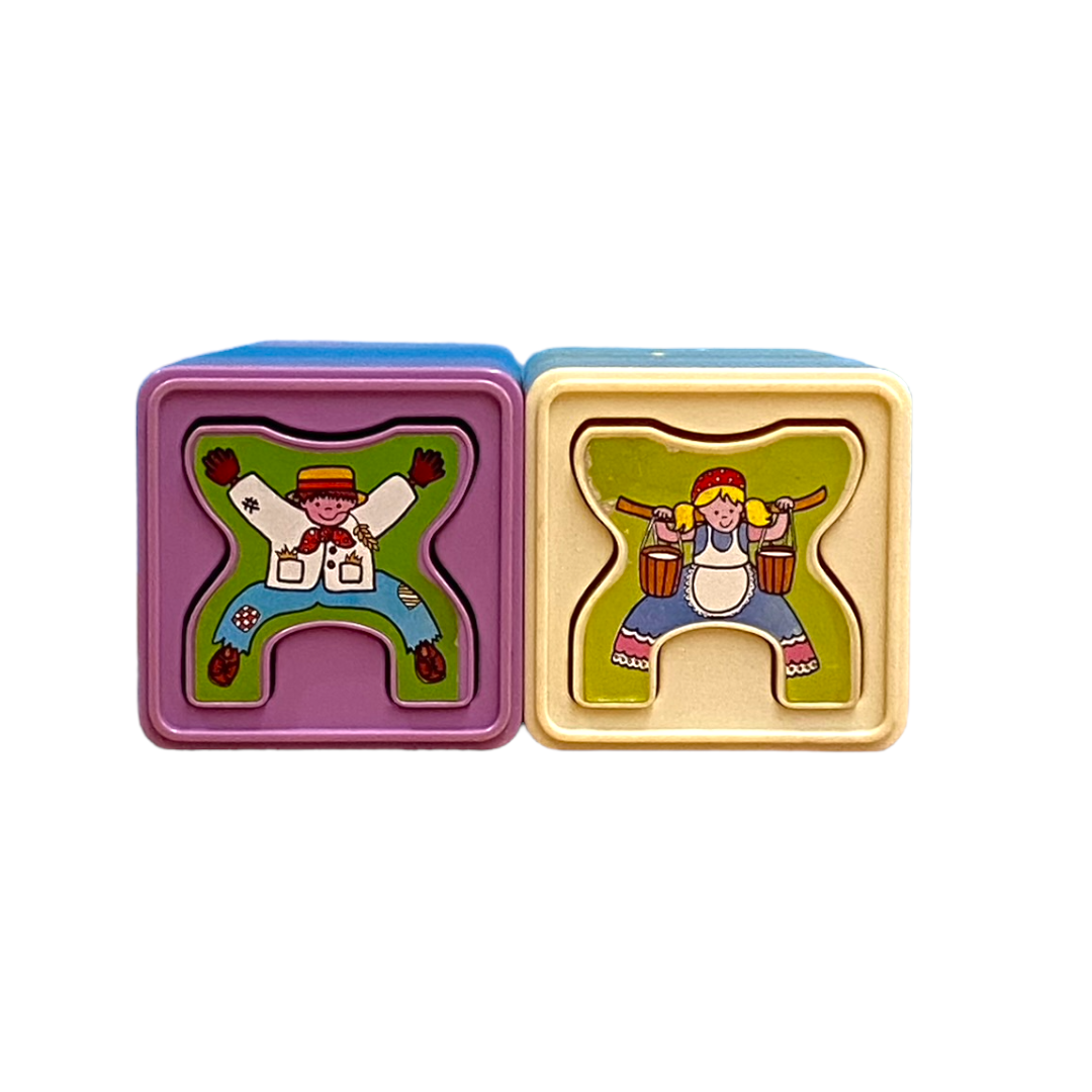 Playskool - Cubes maxi formes - Ferme - 1995