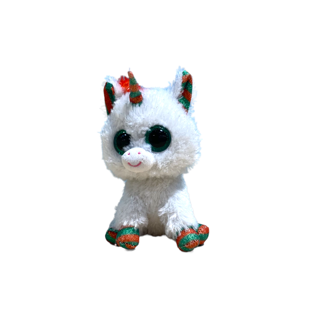 Ty - Peluche licorne de Noël