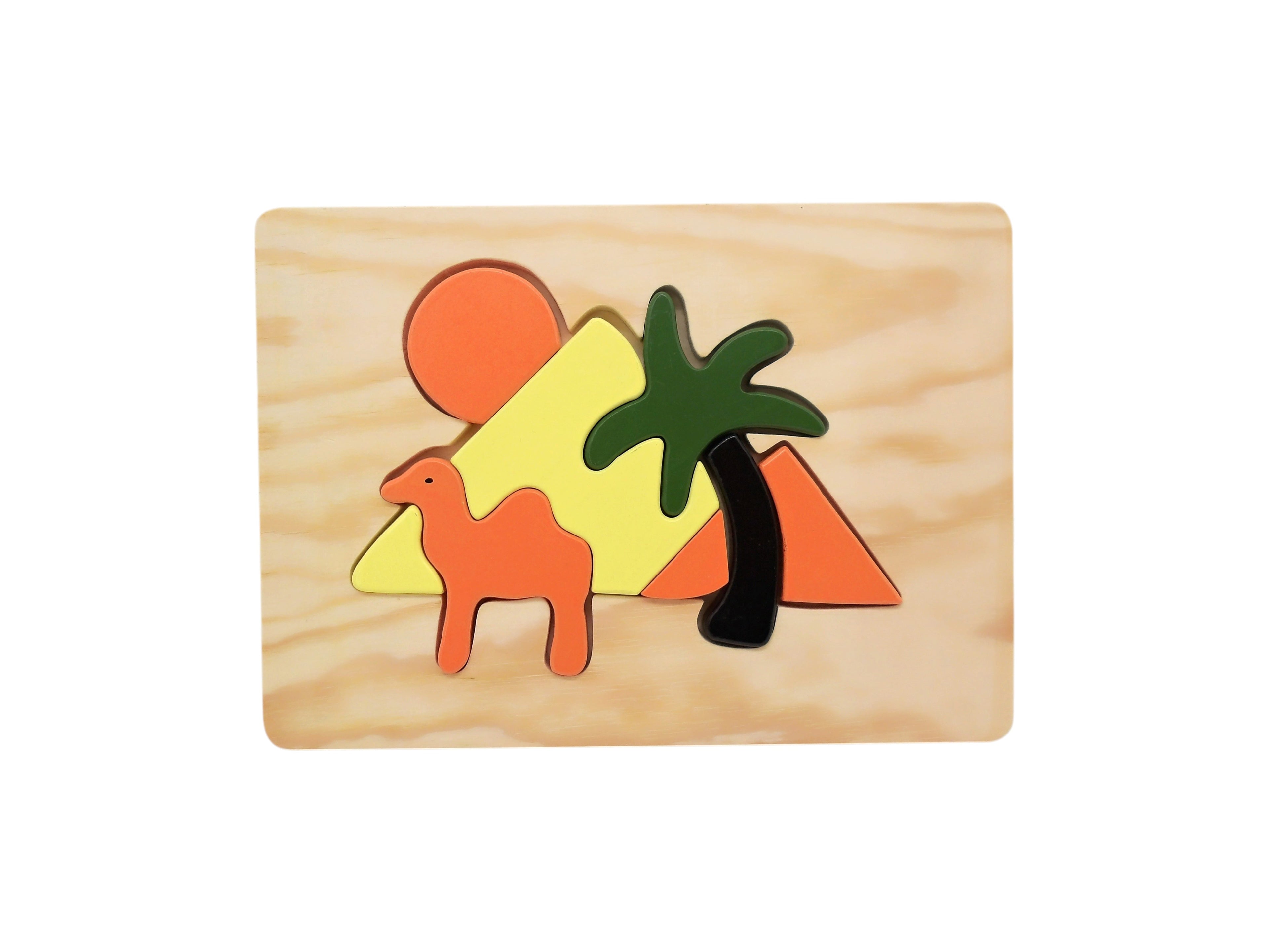 Puzzle bois - Désert - 8 pièces