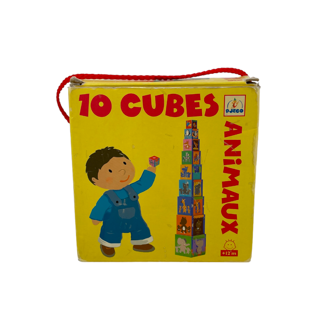 10 cubes animaux- Édition 2015