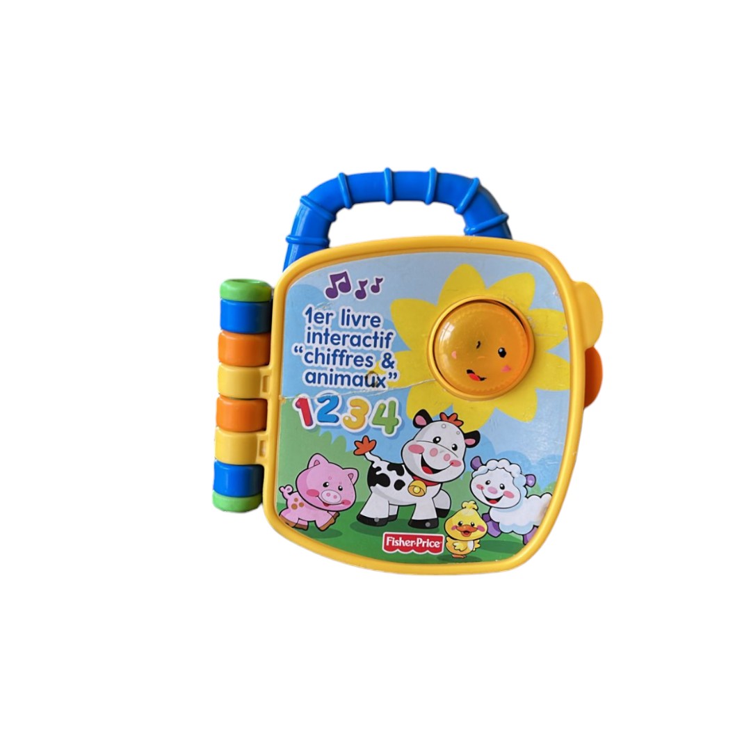 Premier livre interactif - Chiffres et animaux