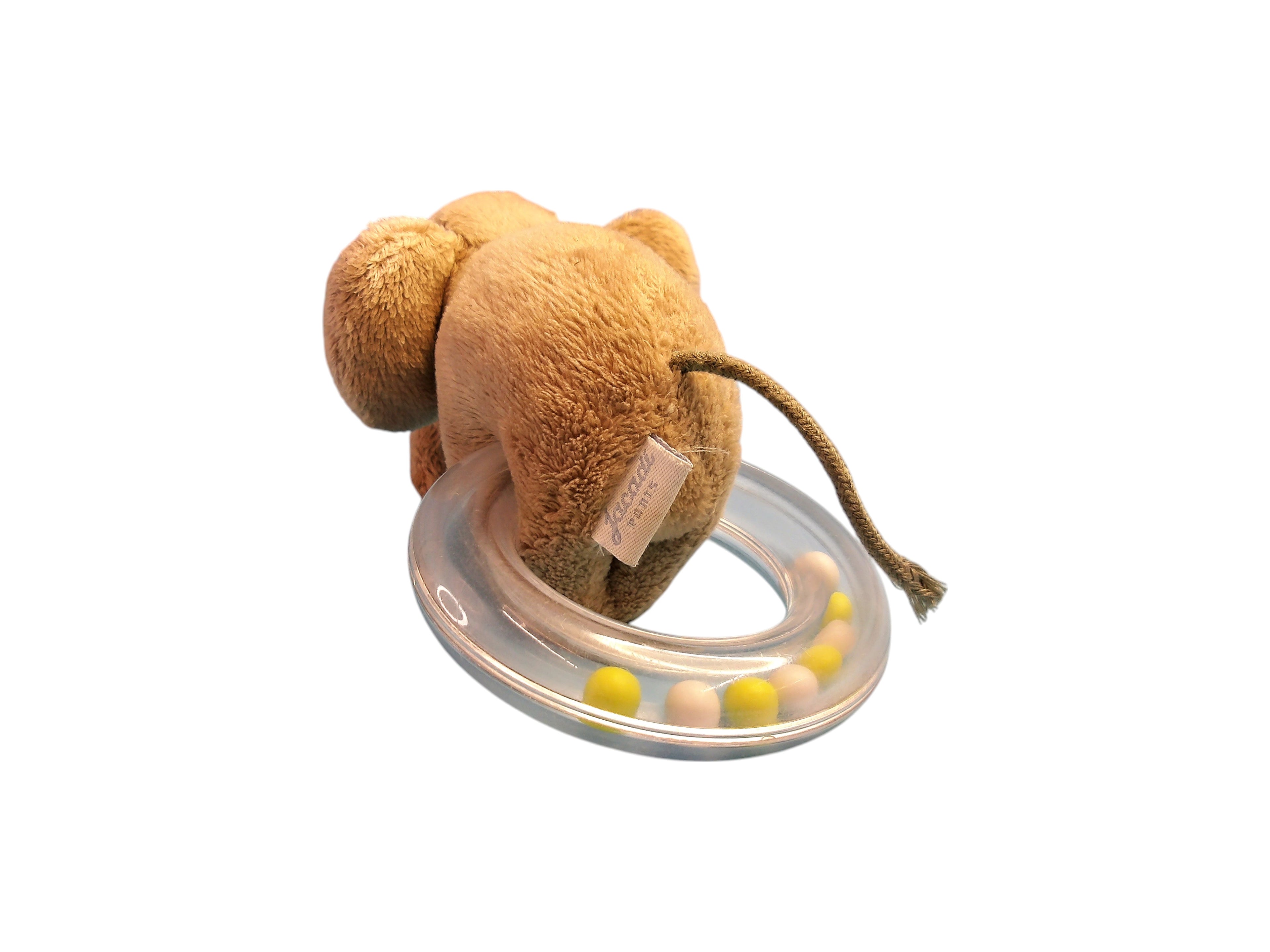 Hochet - éléphant gris