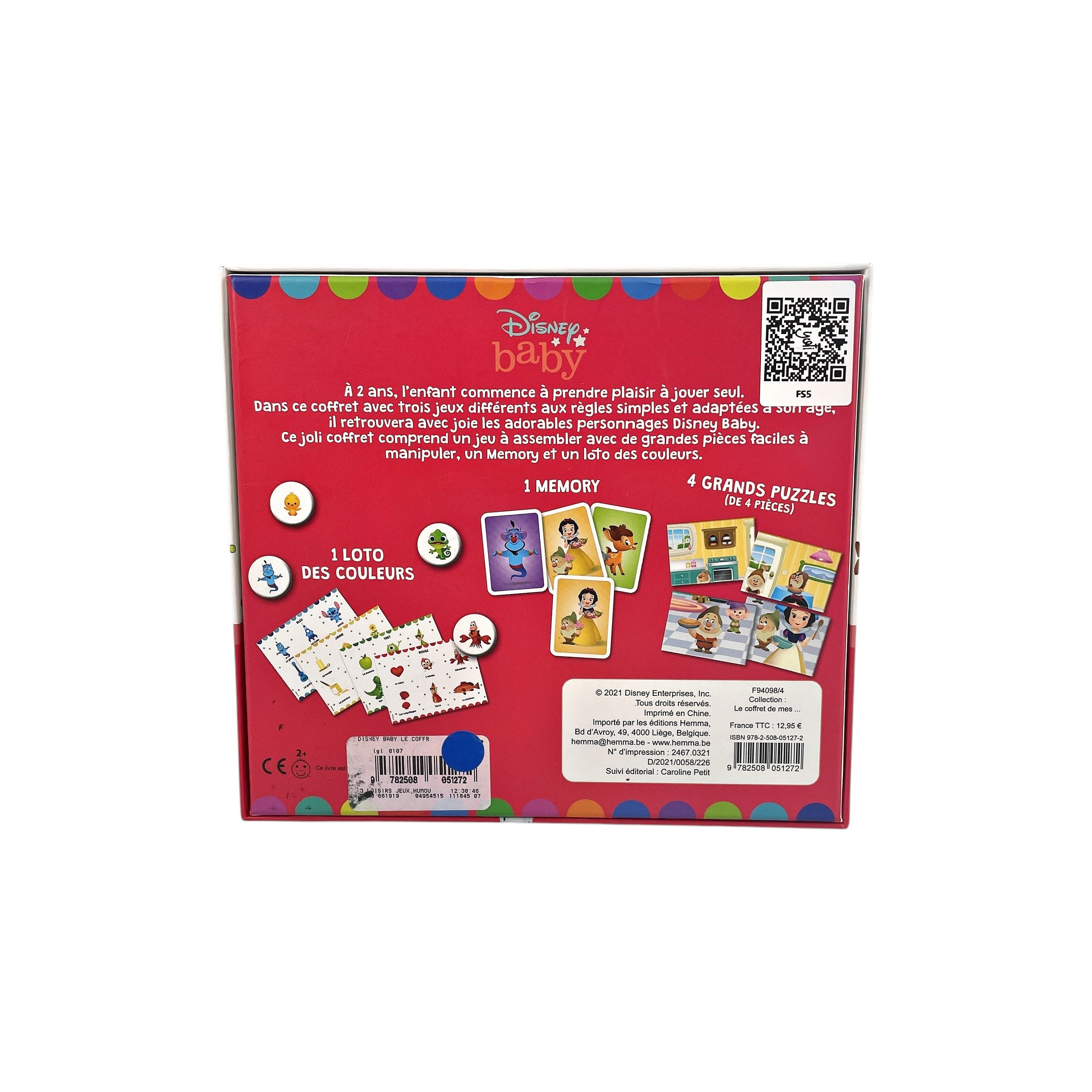 Le coffret de mes 2 ans - Disney- Édition 2021