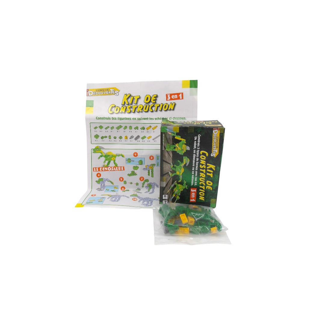 Kit de construction 3en 1