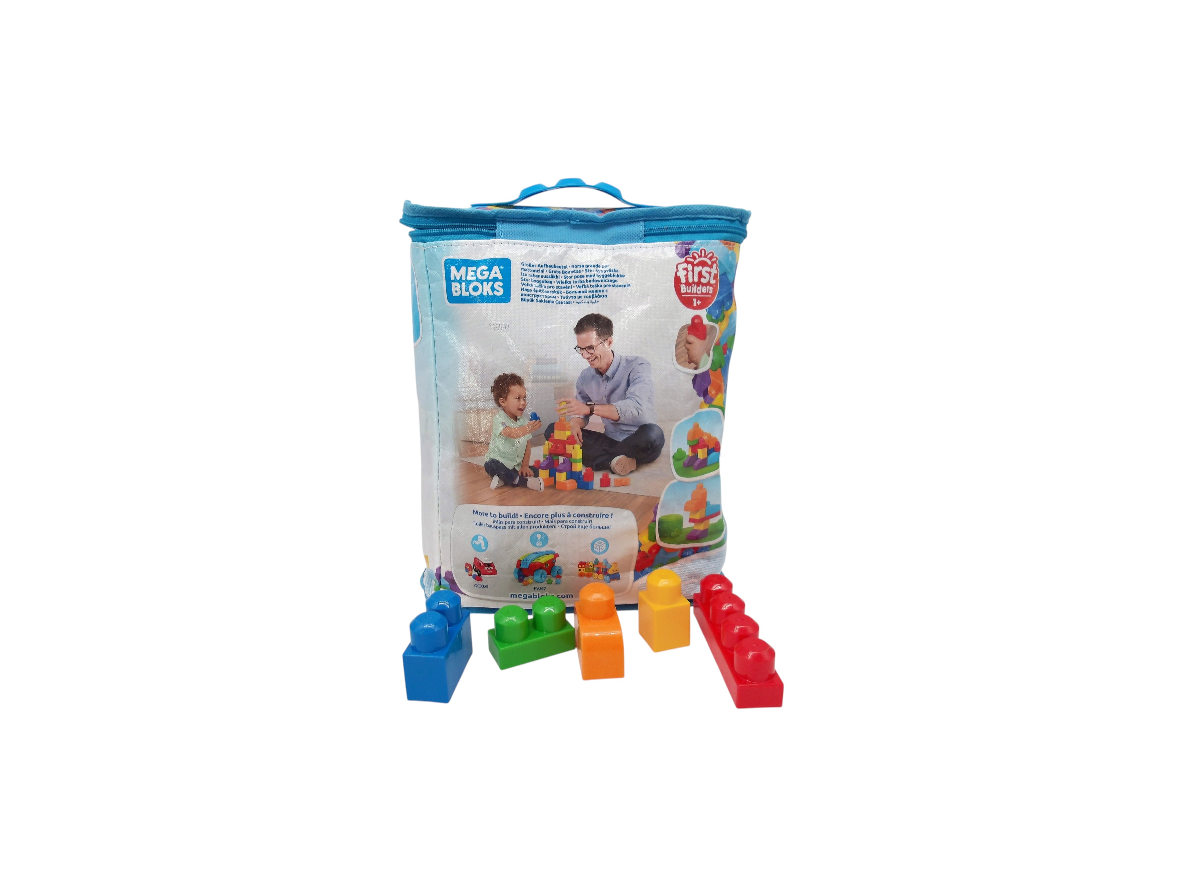 Mega Bloks - Sac Medium Classique 60 briques - Briques de construction