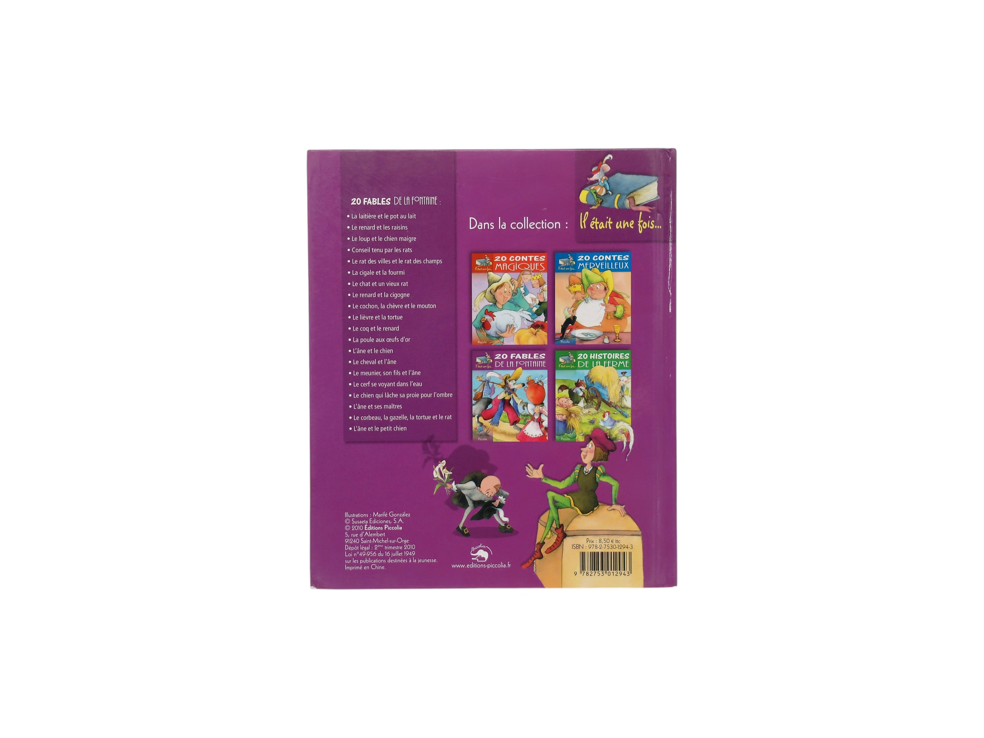 20 Fables de La Fontaine