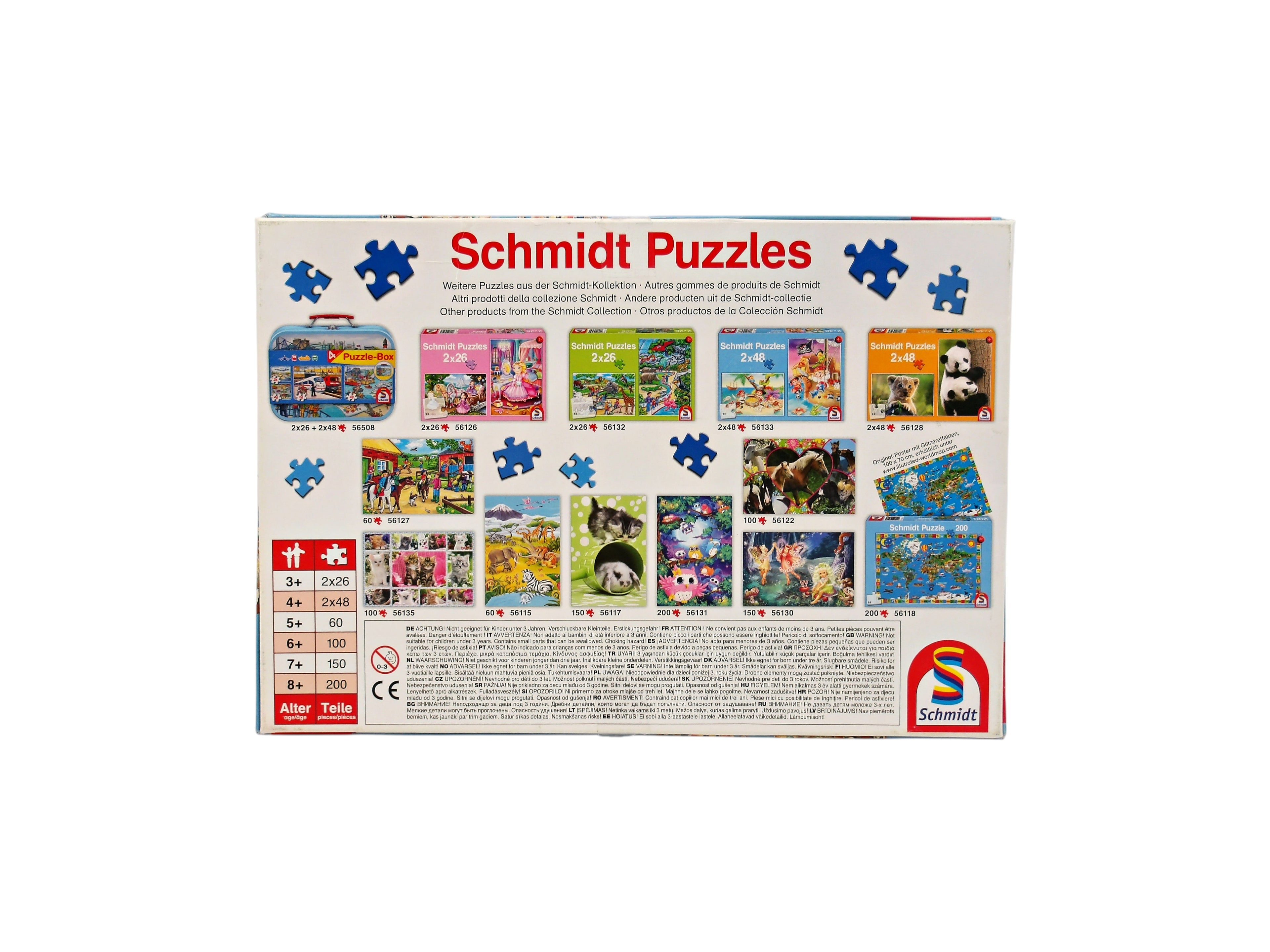 Puzzle - Bande de pirates 2x48 pièces