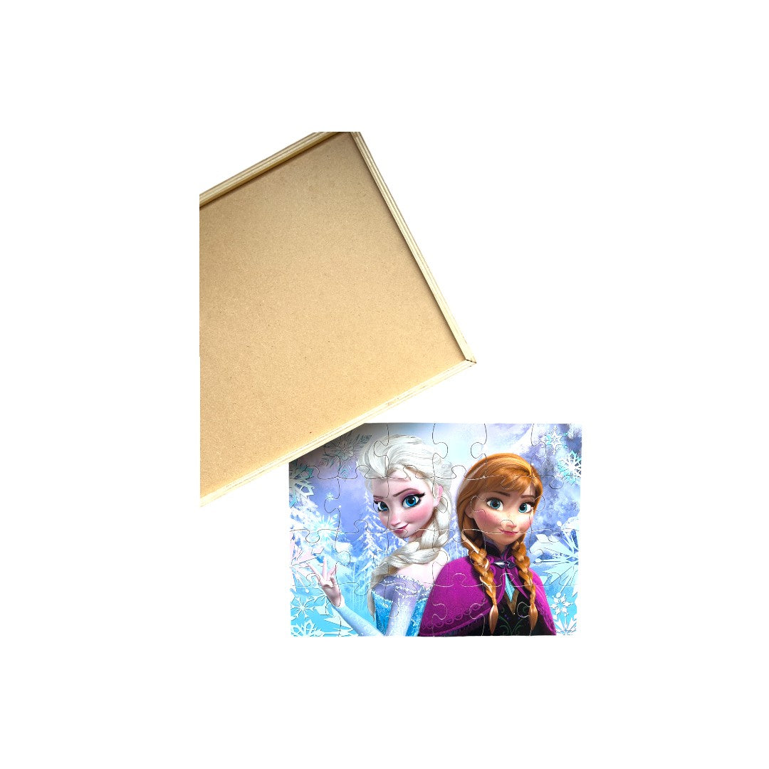Puzzles bois - La Reine des Neiges - 3x24 pièces