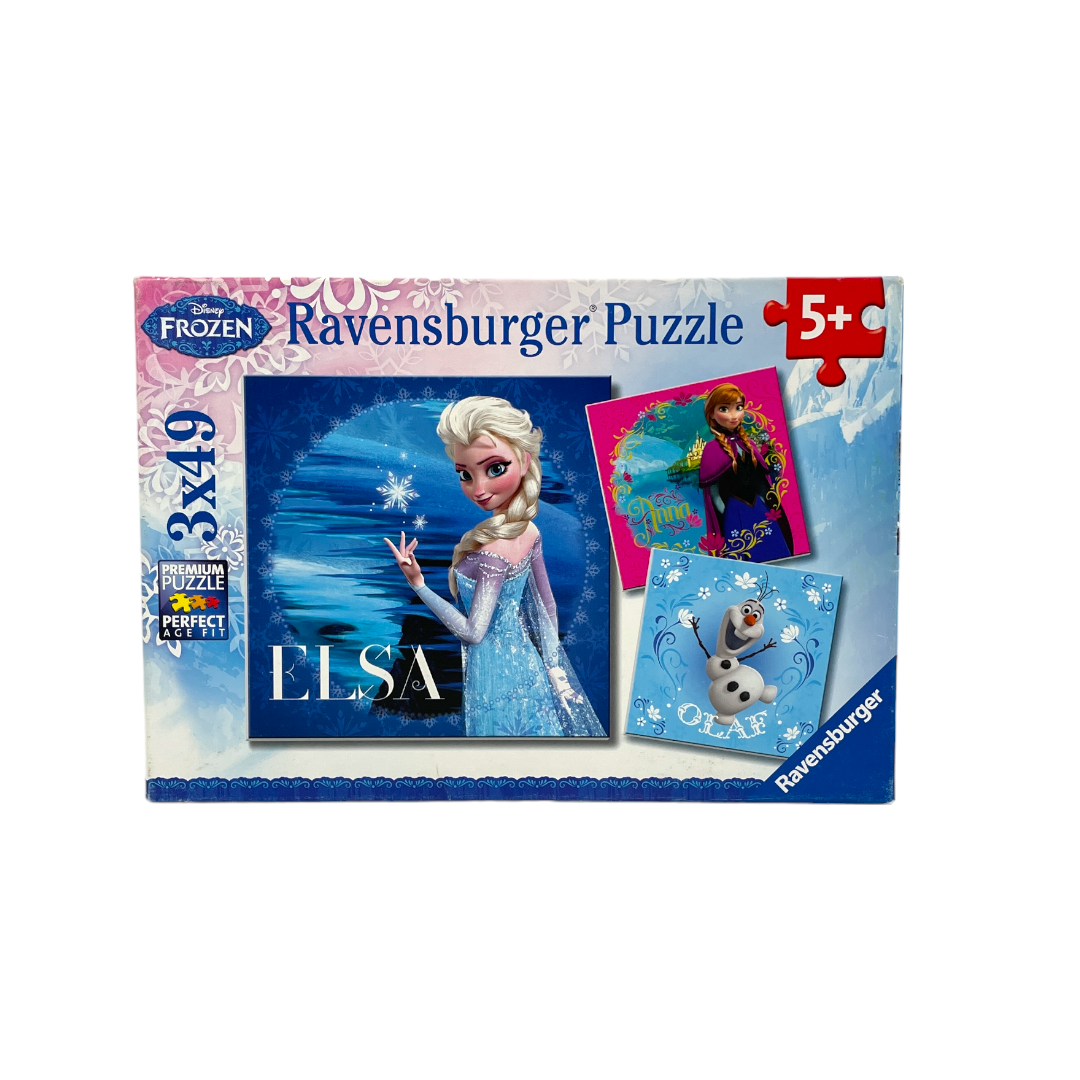 Puzzle Disney - La reine des neiges - 3x49 pièces