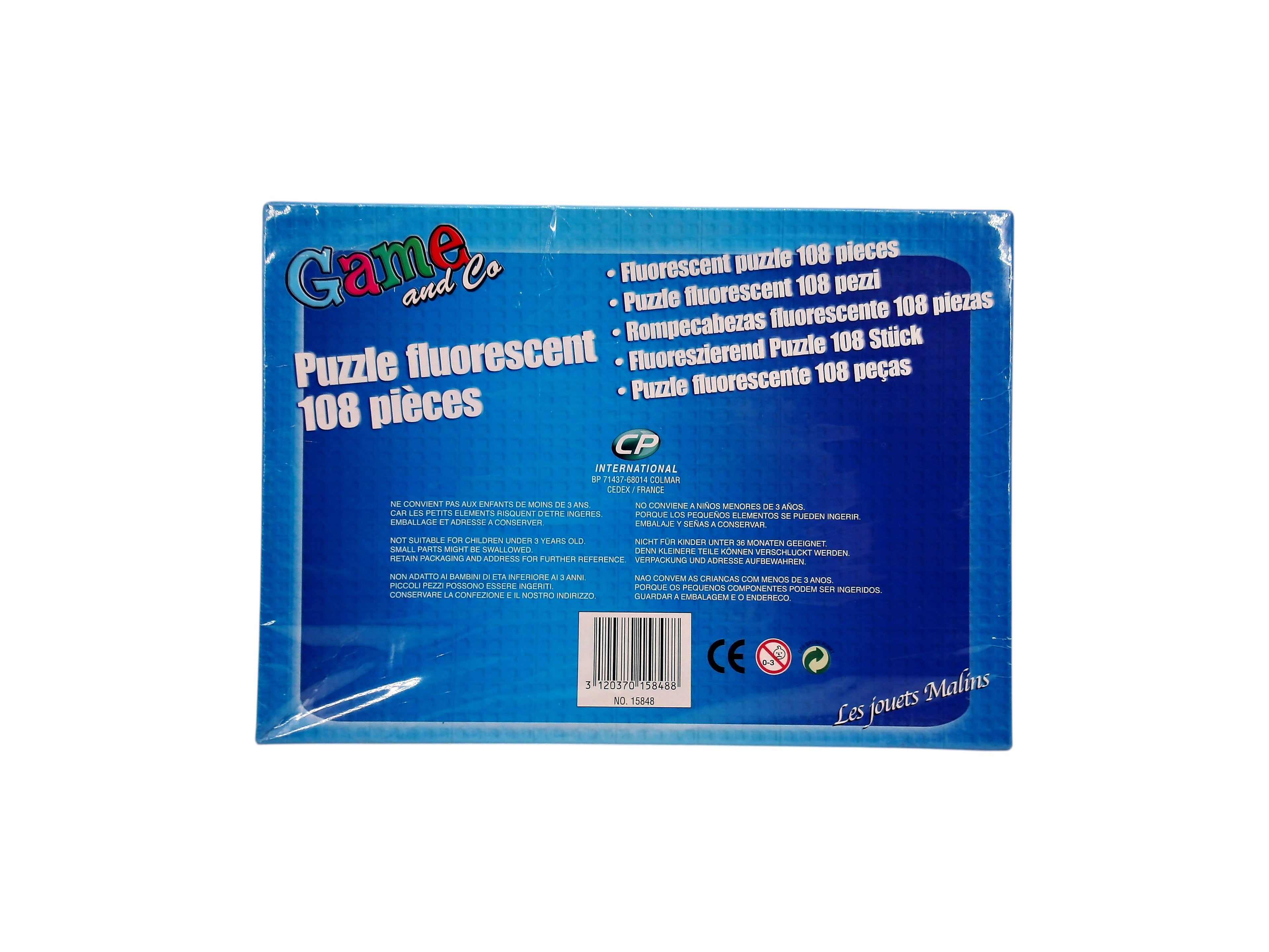 Puzzle fluorescent - 108 pièces