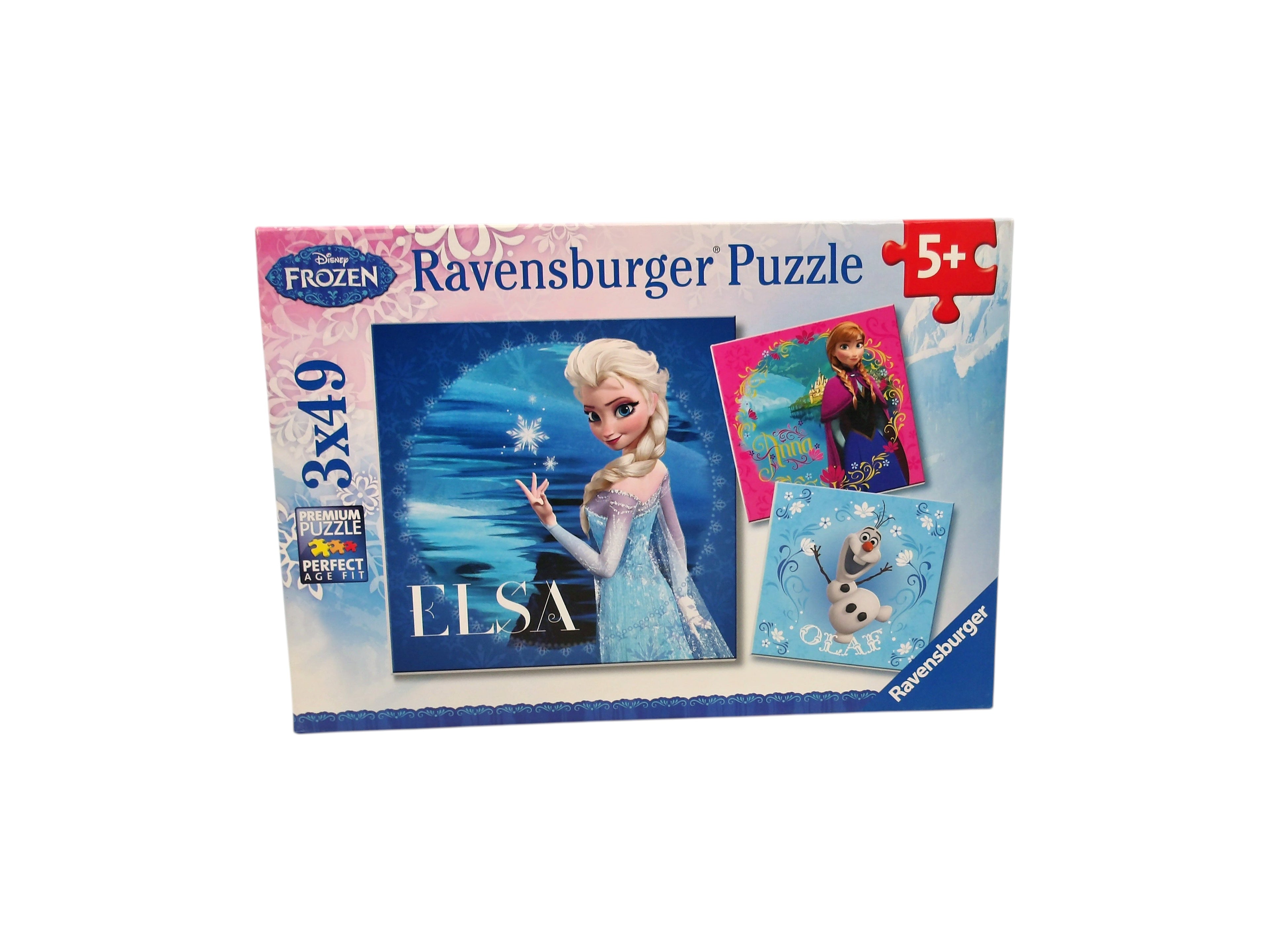 Puzzle Disney - La reine des neiges - 3x49 pièces
